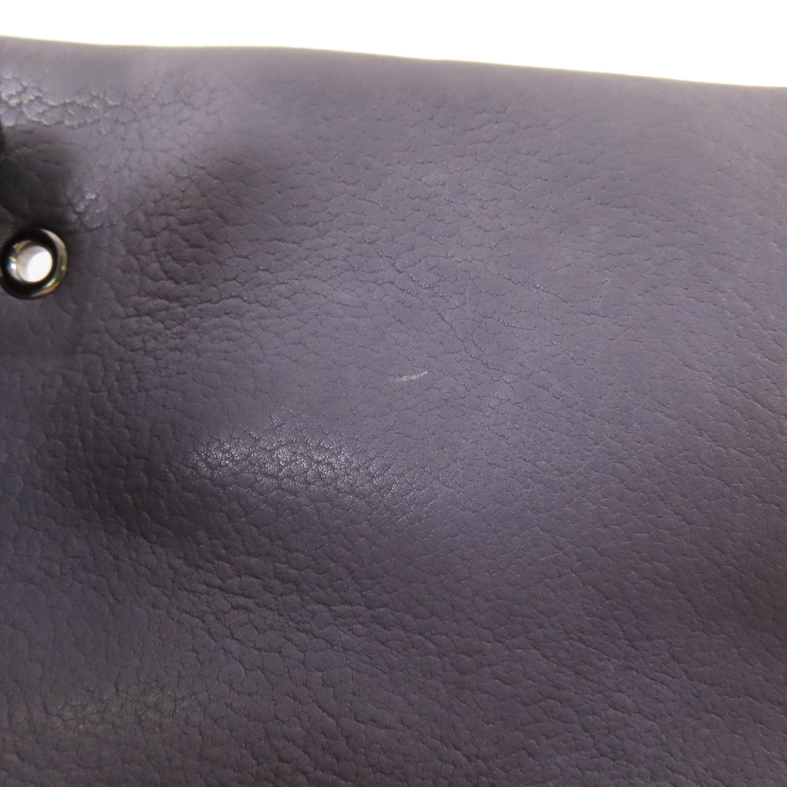 CHANEL 牛皮皮革Chain Shoulder銀扣手挽肩背兩用袋