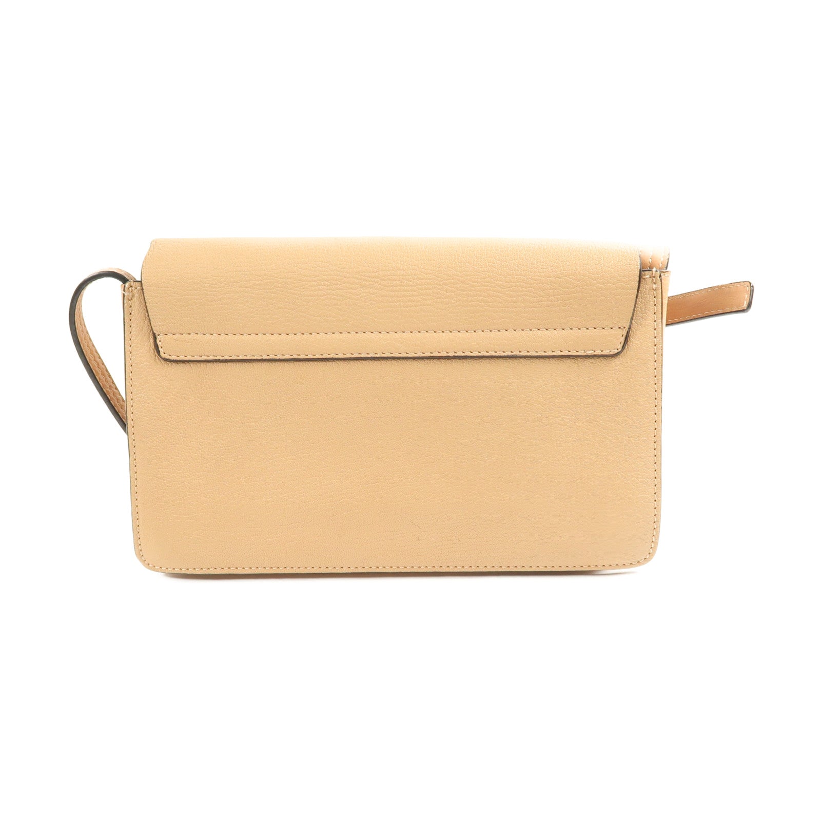 Chloe 牛皮皮革Shoulder Bag金扣肩背袋