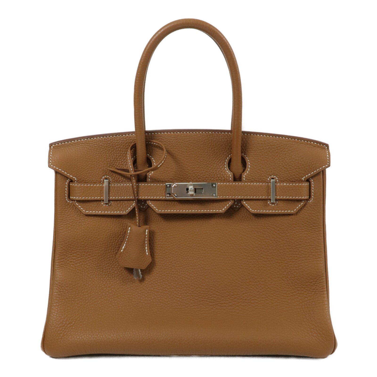 HERMES Togo皮革Birkin 30手挽袋Gold