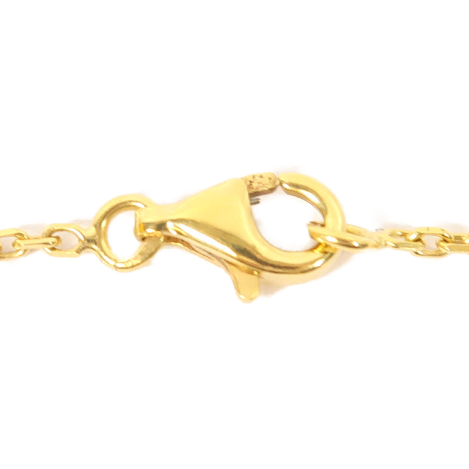Van Cleef & Arpels 【激減優惠】18K黃金/瑪瑙Vintage Alhambra Pendant項鍊金色/黑色