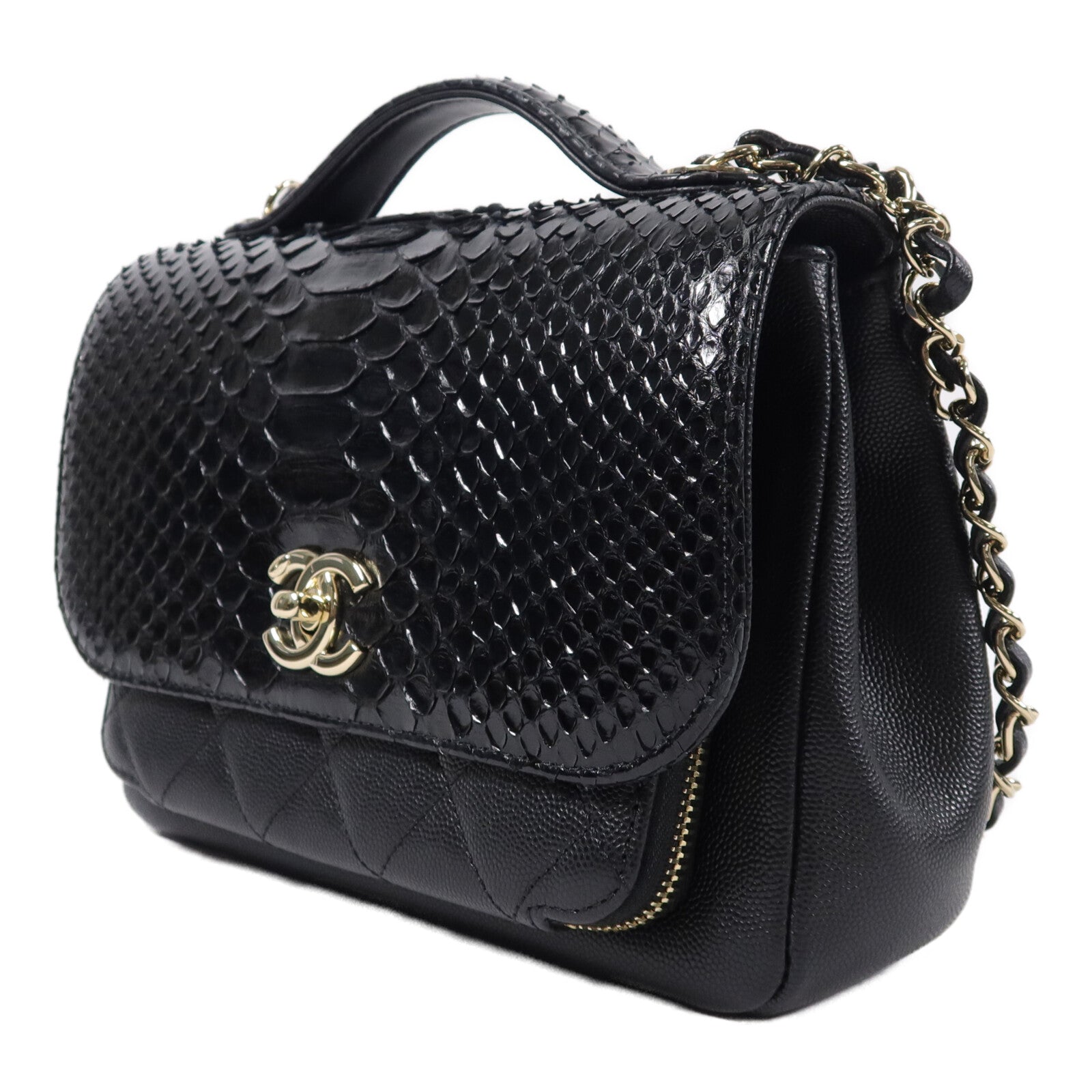 CHANEL 珍稀皮革Business Affinity手挽肩背兩用袋