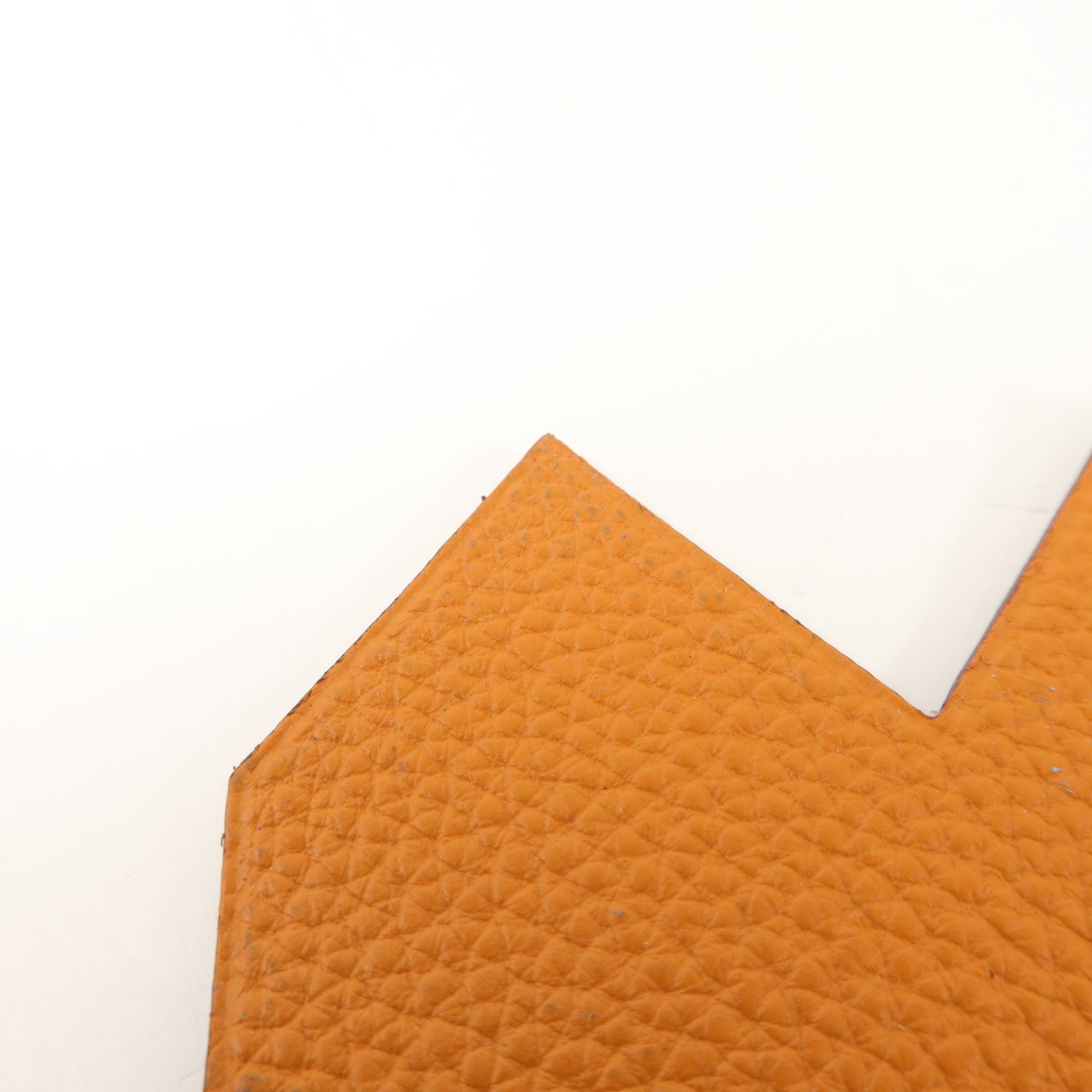 HERMES Epsom/Togo皮革Petit H Heart掛飾
