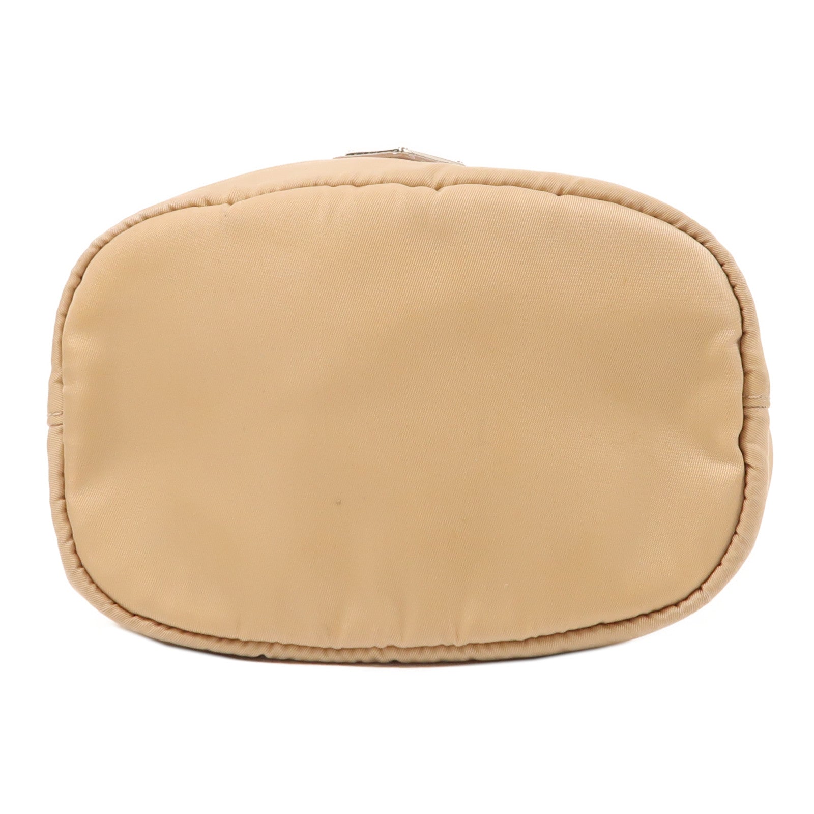 PRADA 尼龍Bucket Bag銀扣手拿包