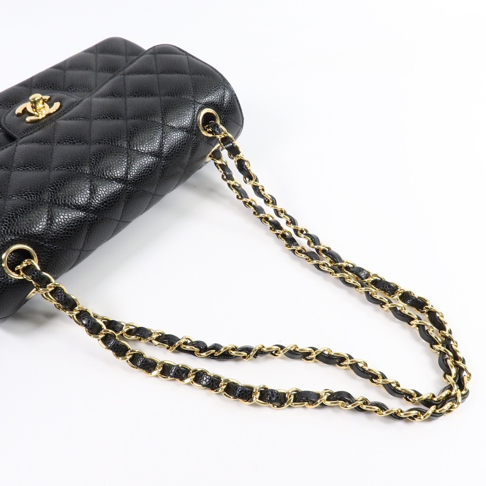 CHANEL 牛皮皮革Classic 23鏈帶肩背袋