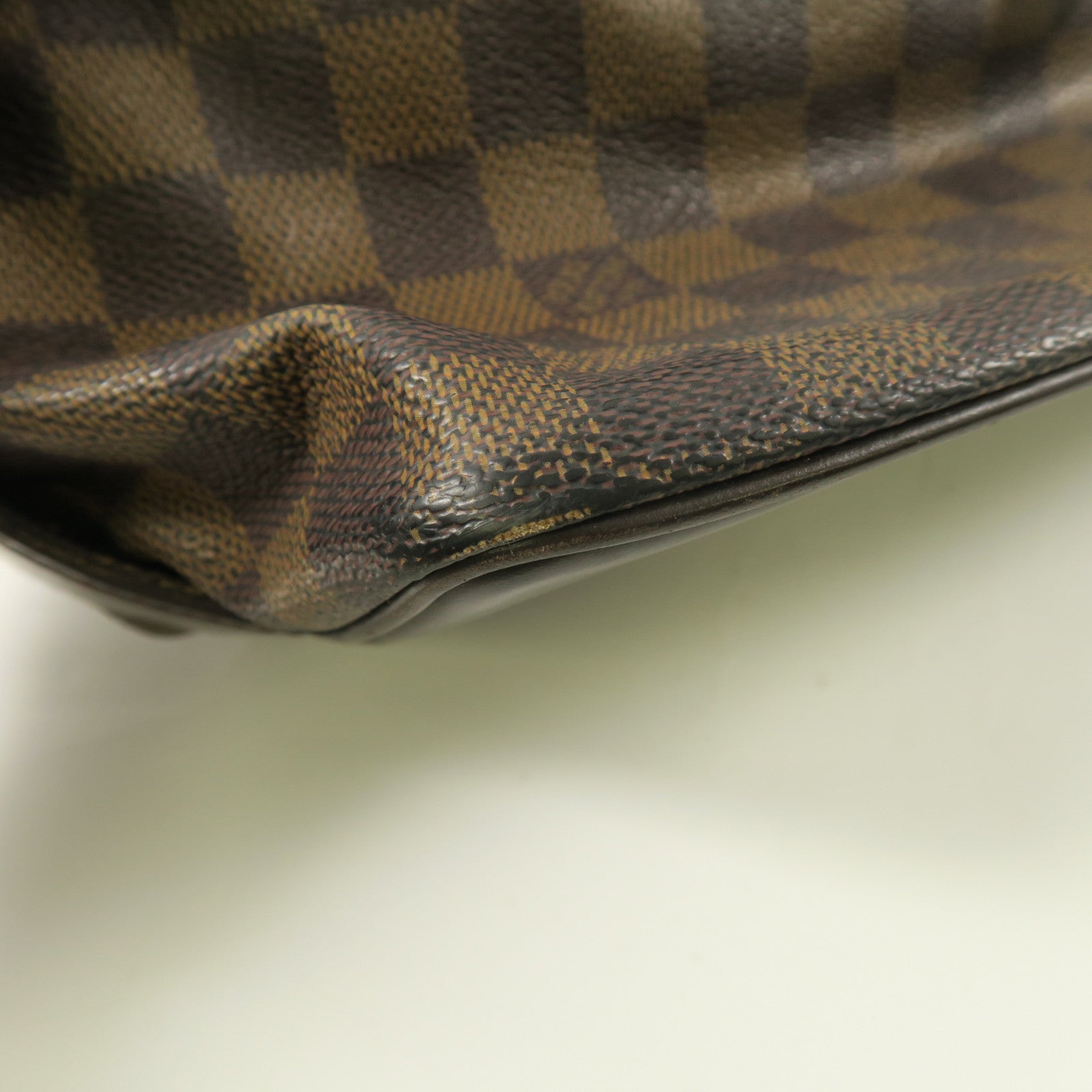 LOUIS VUITTON Damier Chelsea金扣肩背袋啡色