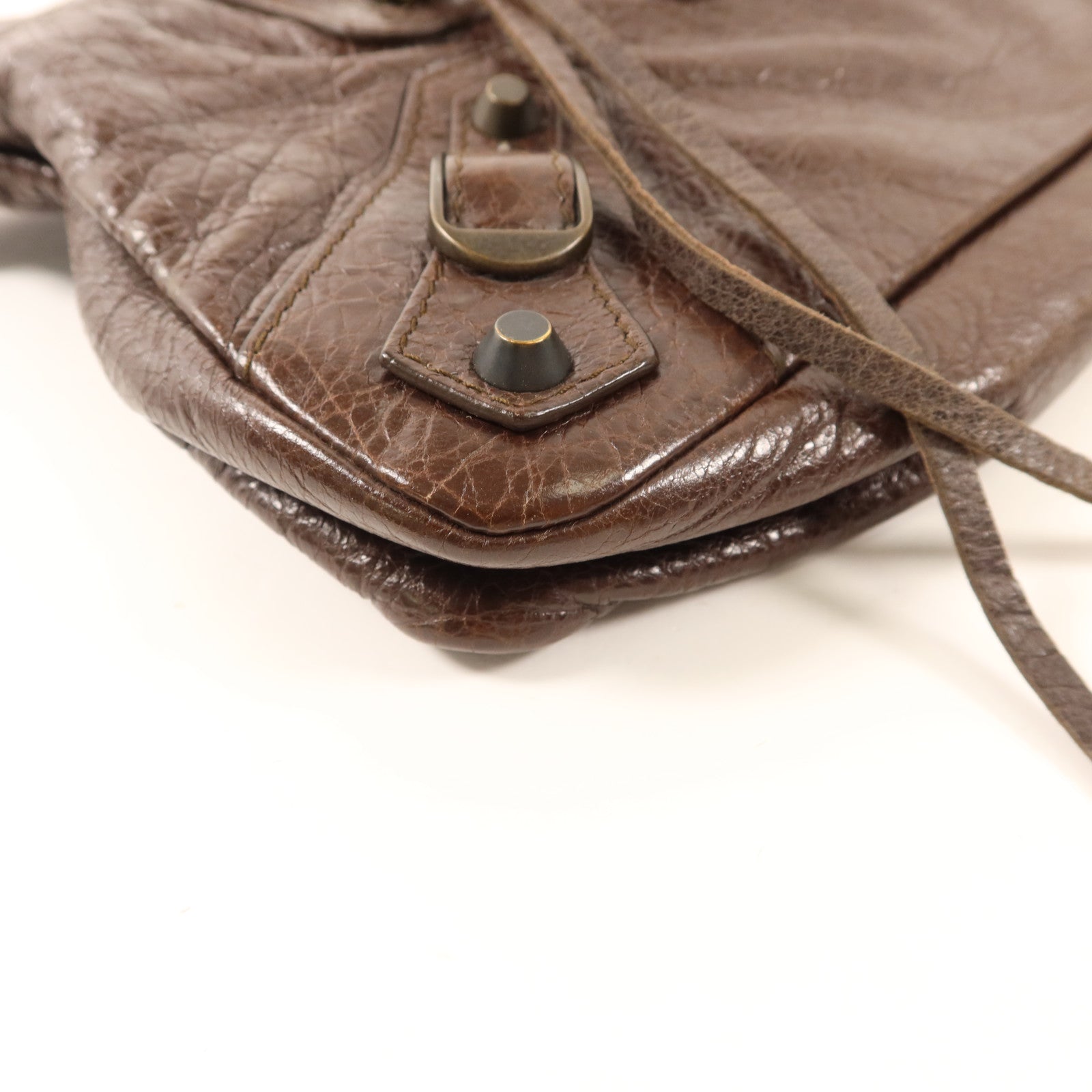 BALENCIAGA 牛皮皮革Le City手挽肩背兩用袋
