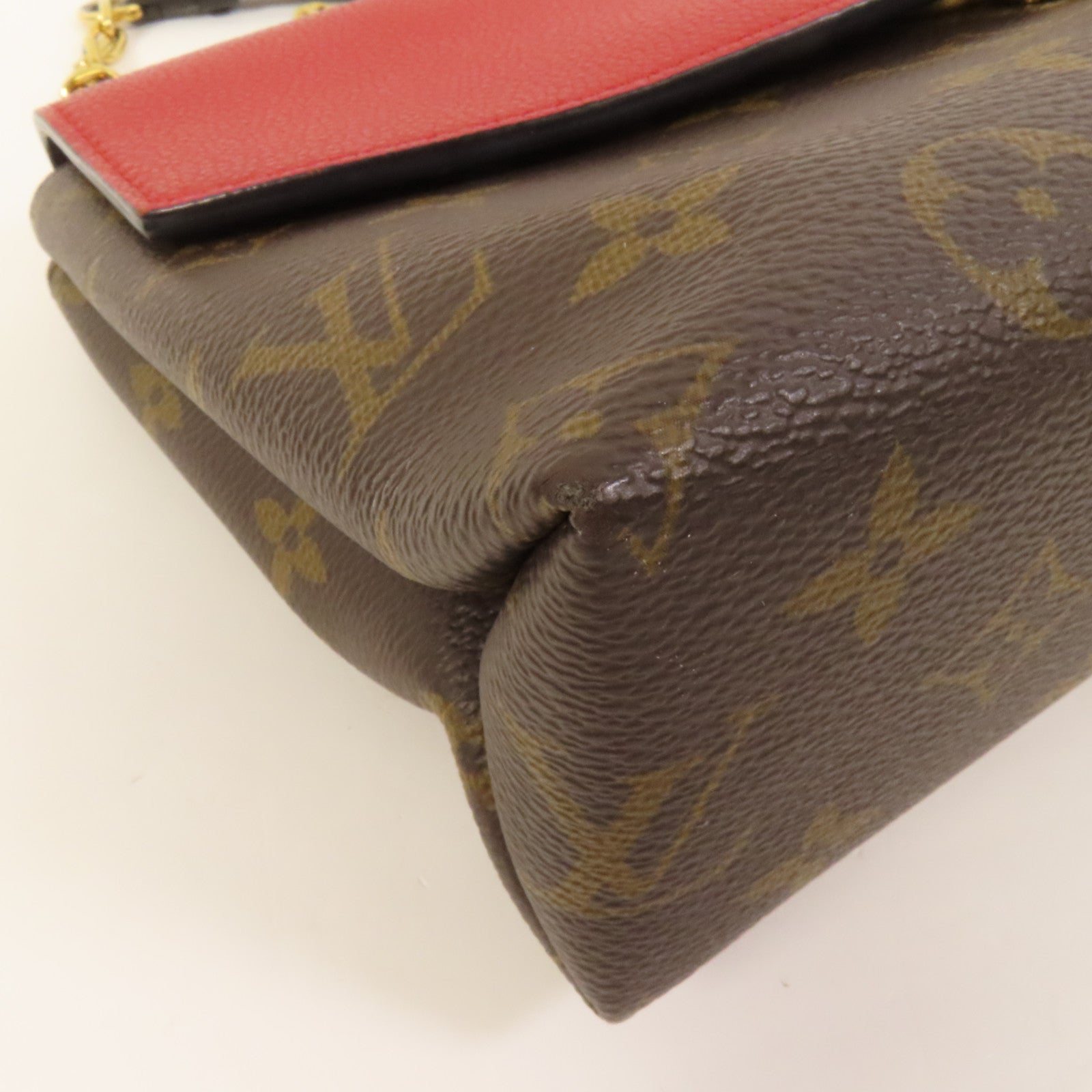 LOUIS VUITTON Monogram Saint Placide金扣肩背袋