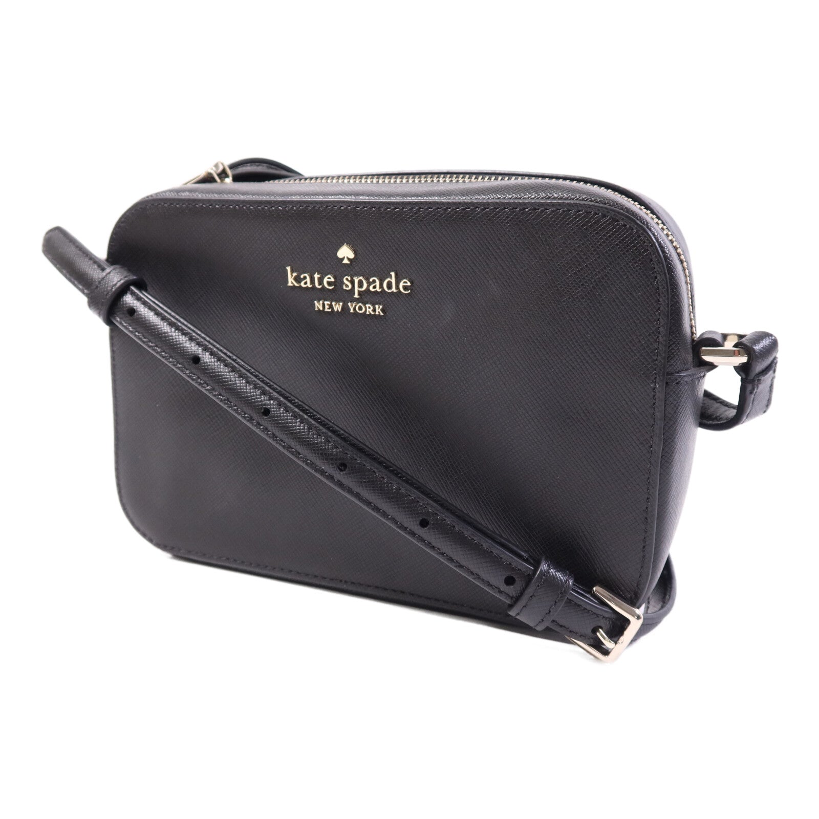 Kate Spade 牛皮皮革Shoulder Bag金扣肩背袋