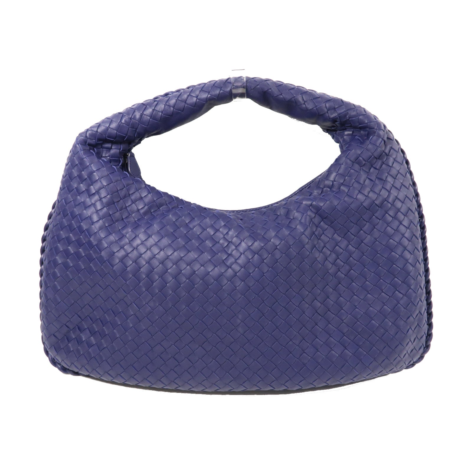 BOTTEGA VENETA 織紋皮革Hobo肩背袋紫色