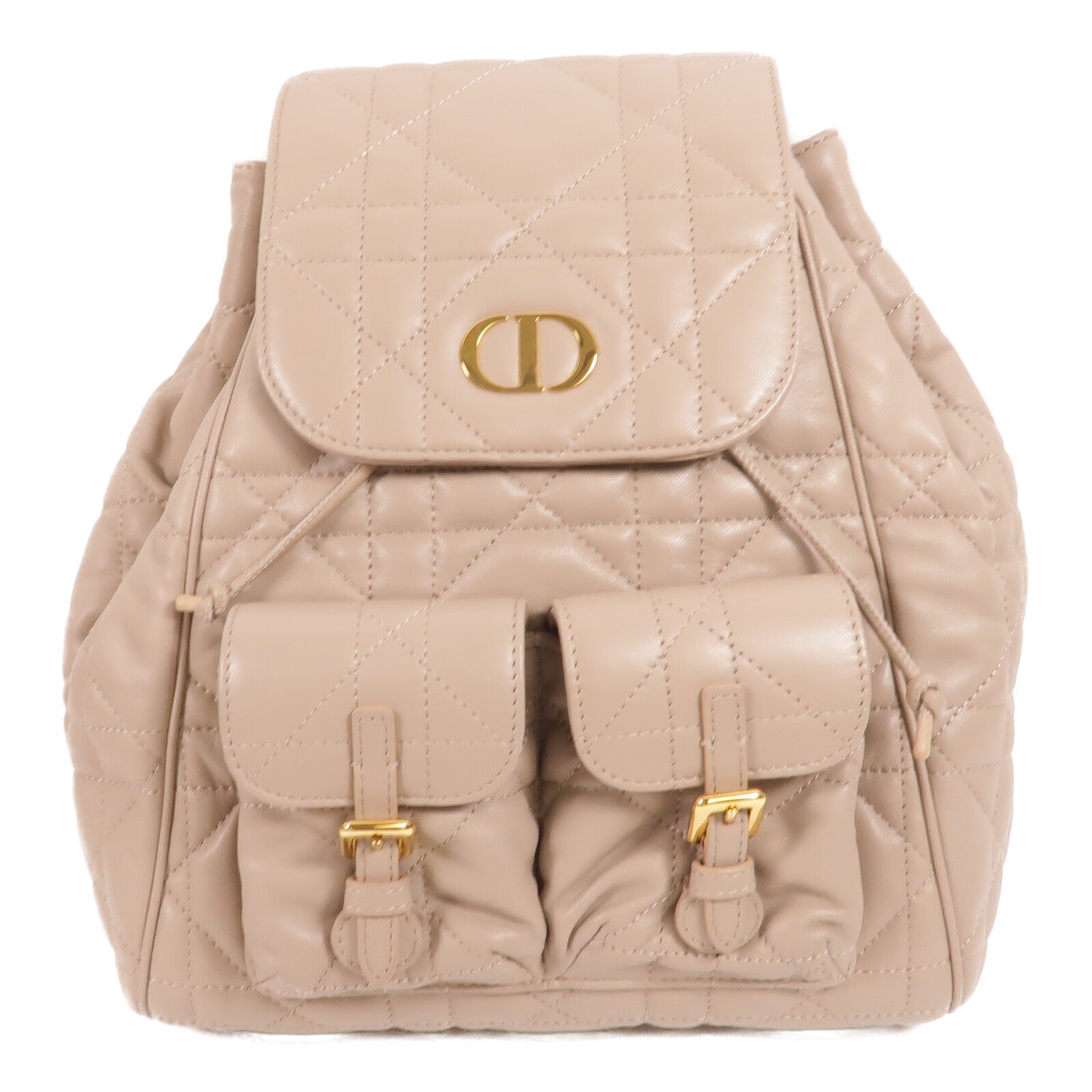 Dior 羊皮皮革Medium Dior Caro Backpack背包
