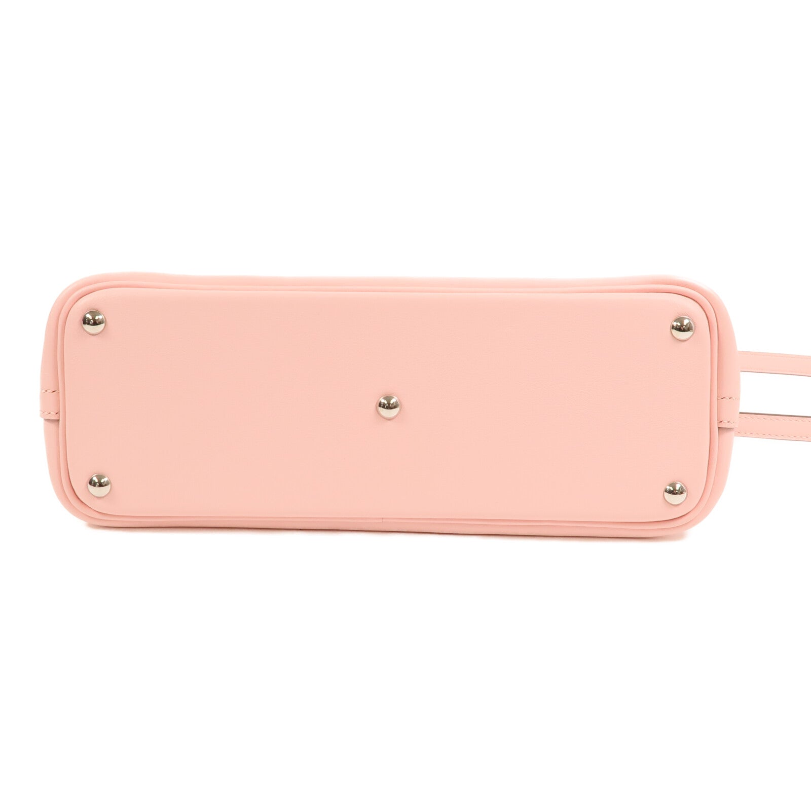 HERMES Epsom皮革Bolide 27銀扣手挽肩背兩用袋Rose Sakura