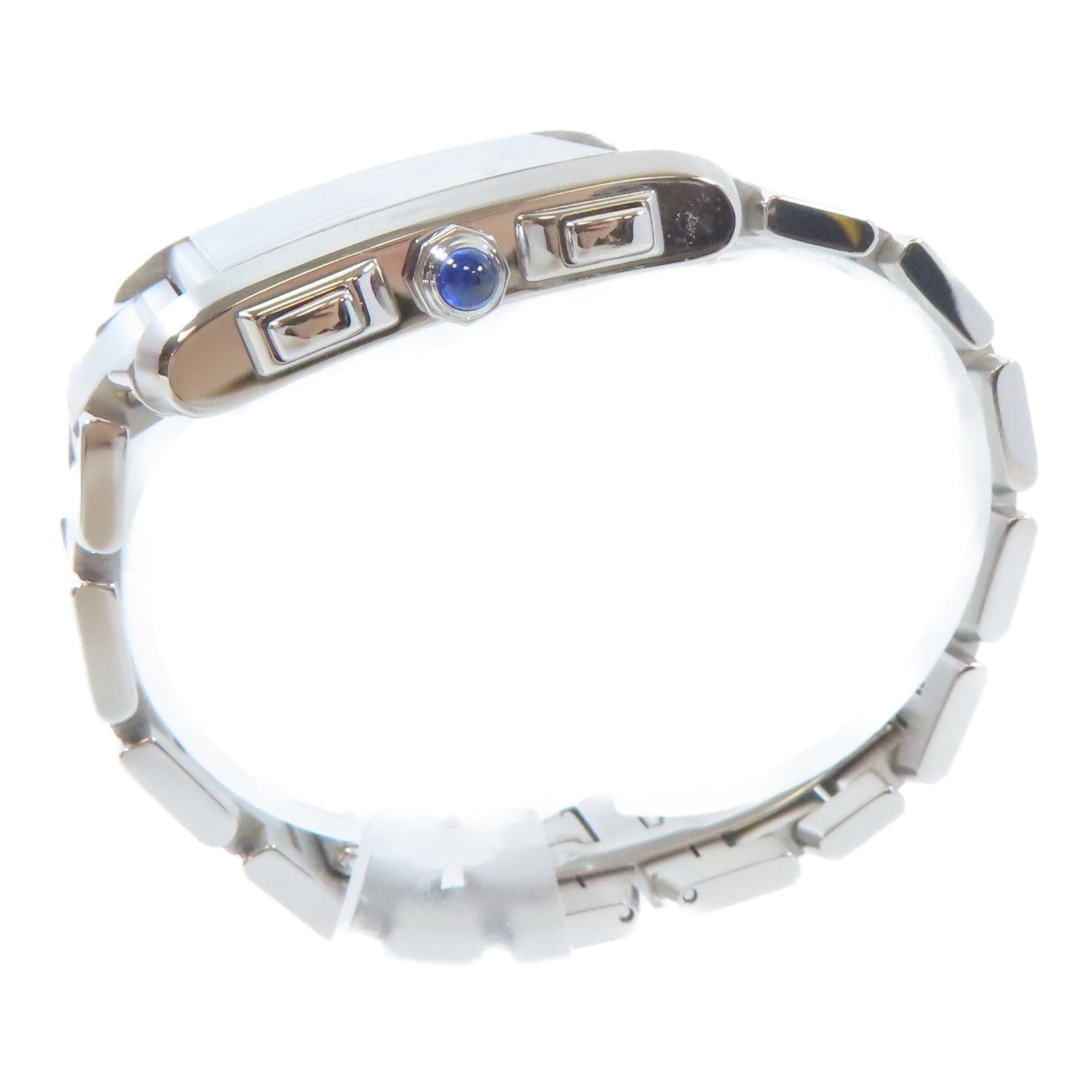 CARTIER Tank Francaise Chronograph不鏽鋼手錶石英機芯白色