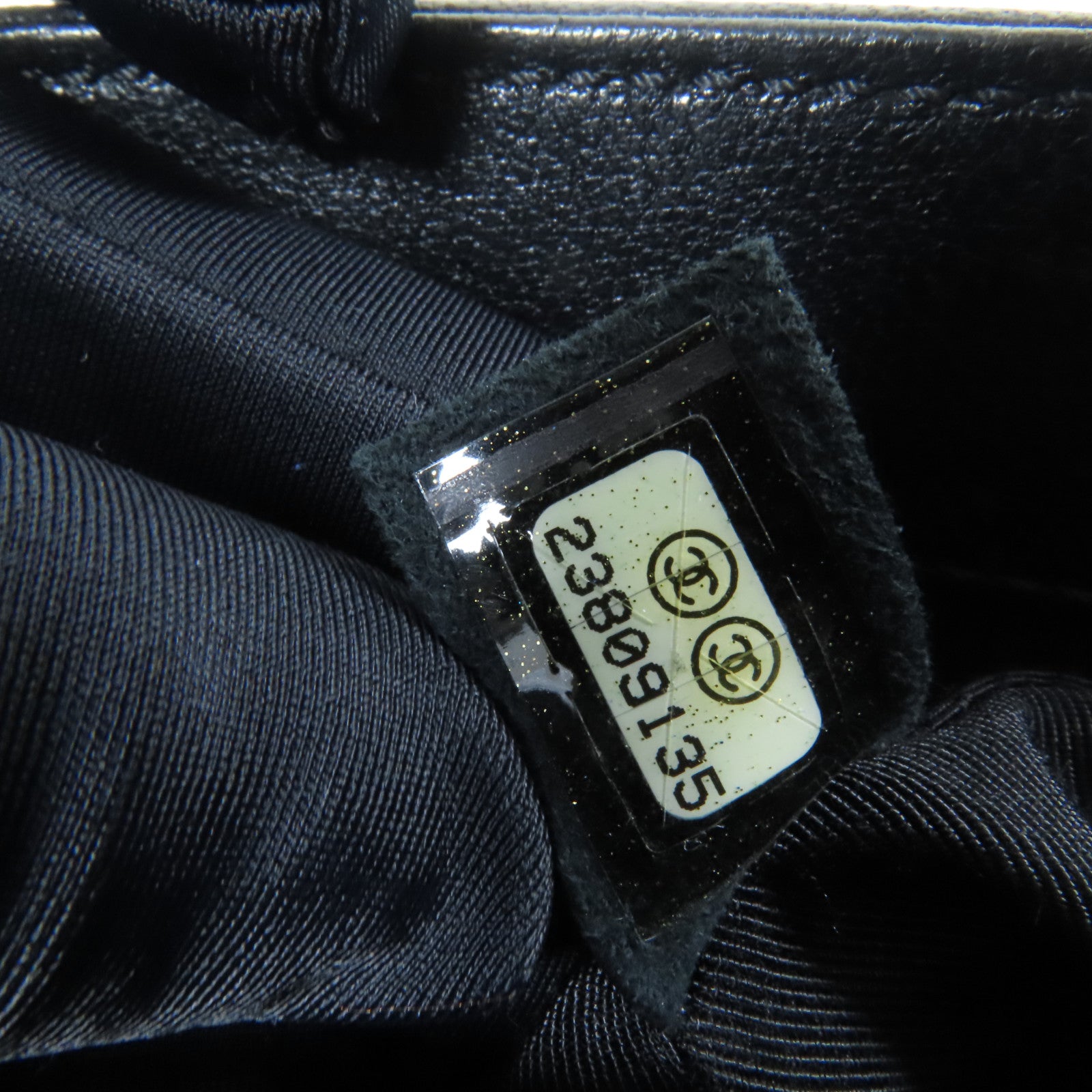 CHANEL 牛皮皮革Chain Shoulder Bag銀扣肩背袋