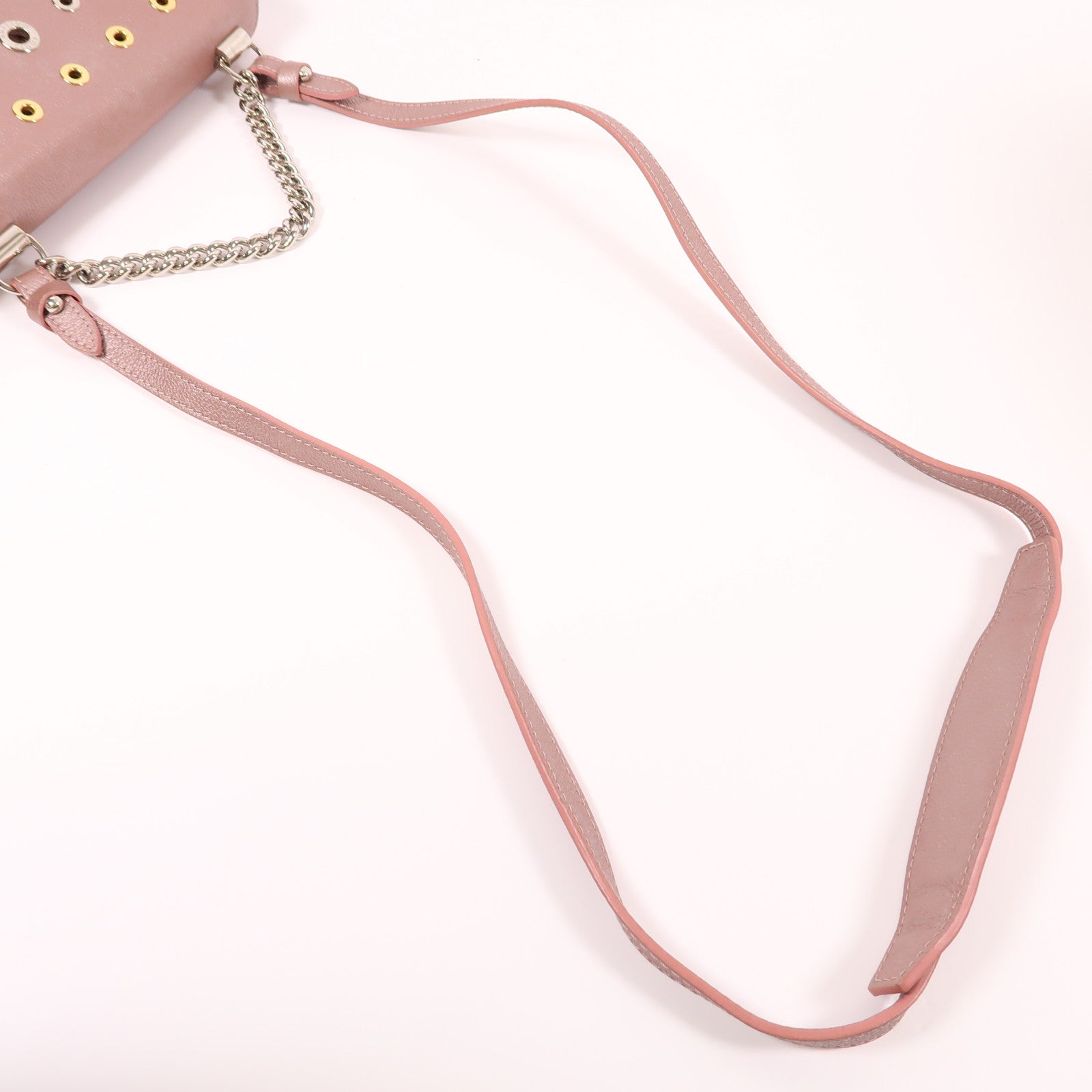 LOUIS VUITTON 牛皮皮革Lockme BB銀扣手挽肩背兩用袋