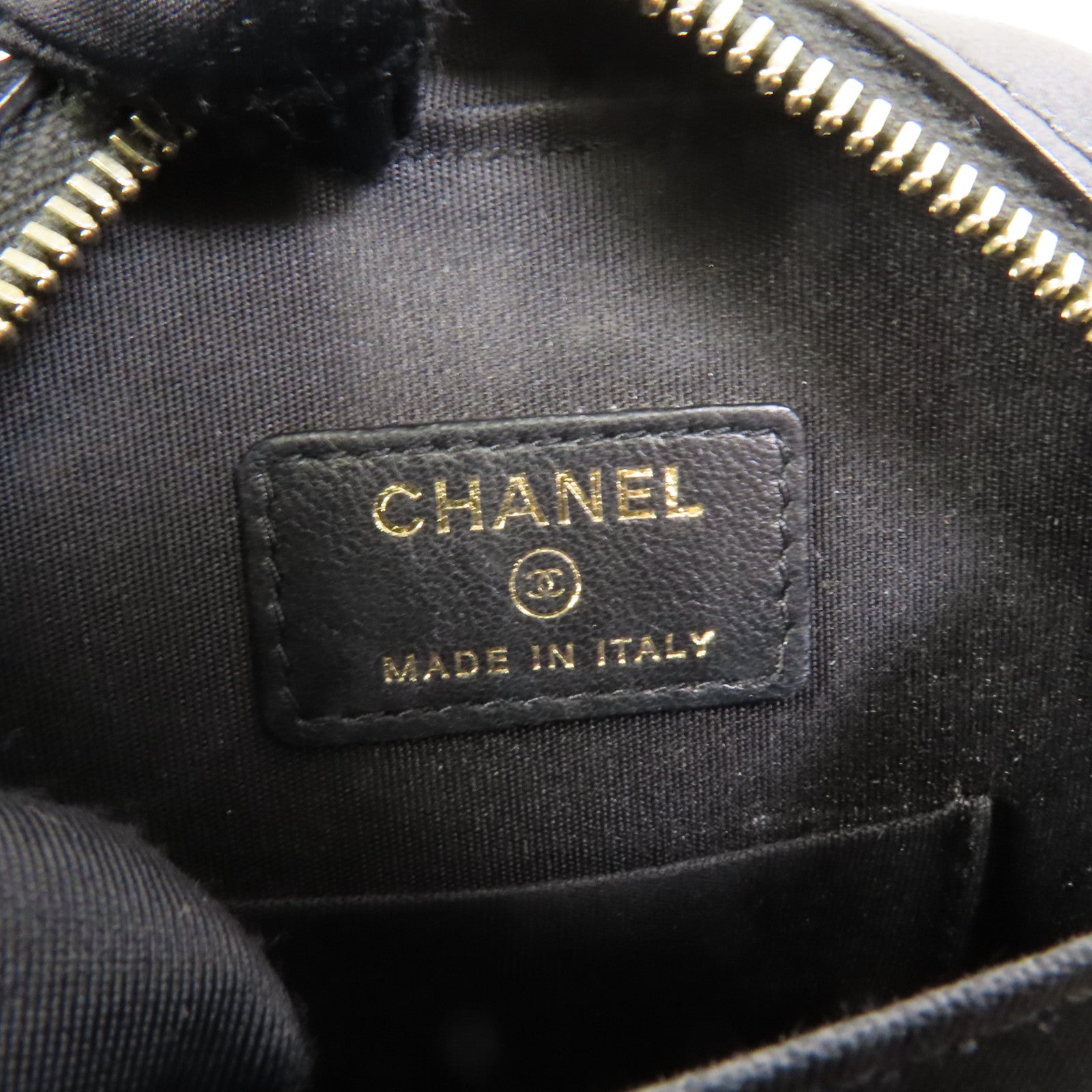 CHANEL 羊皮皮革Shoulder Bag金扣鏈帶肩背袋