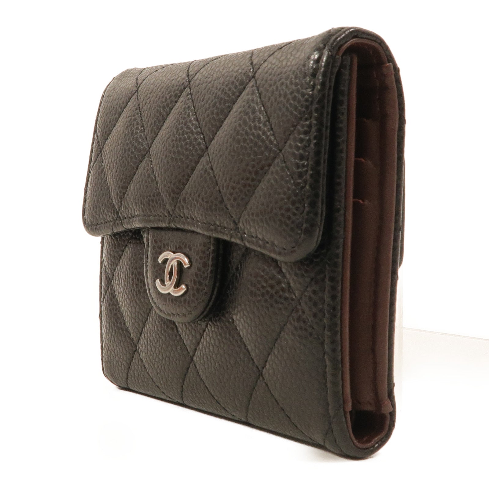 CHANEL 牛皮皮革Classic Small Flap Wallet錢包