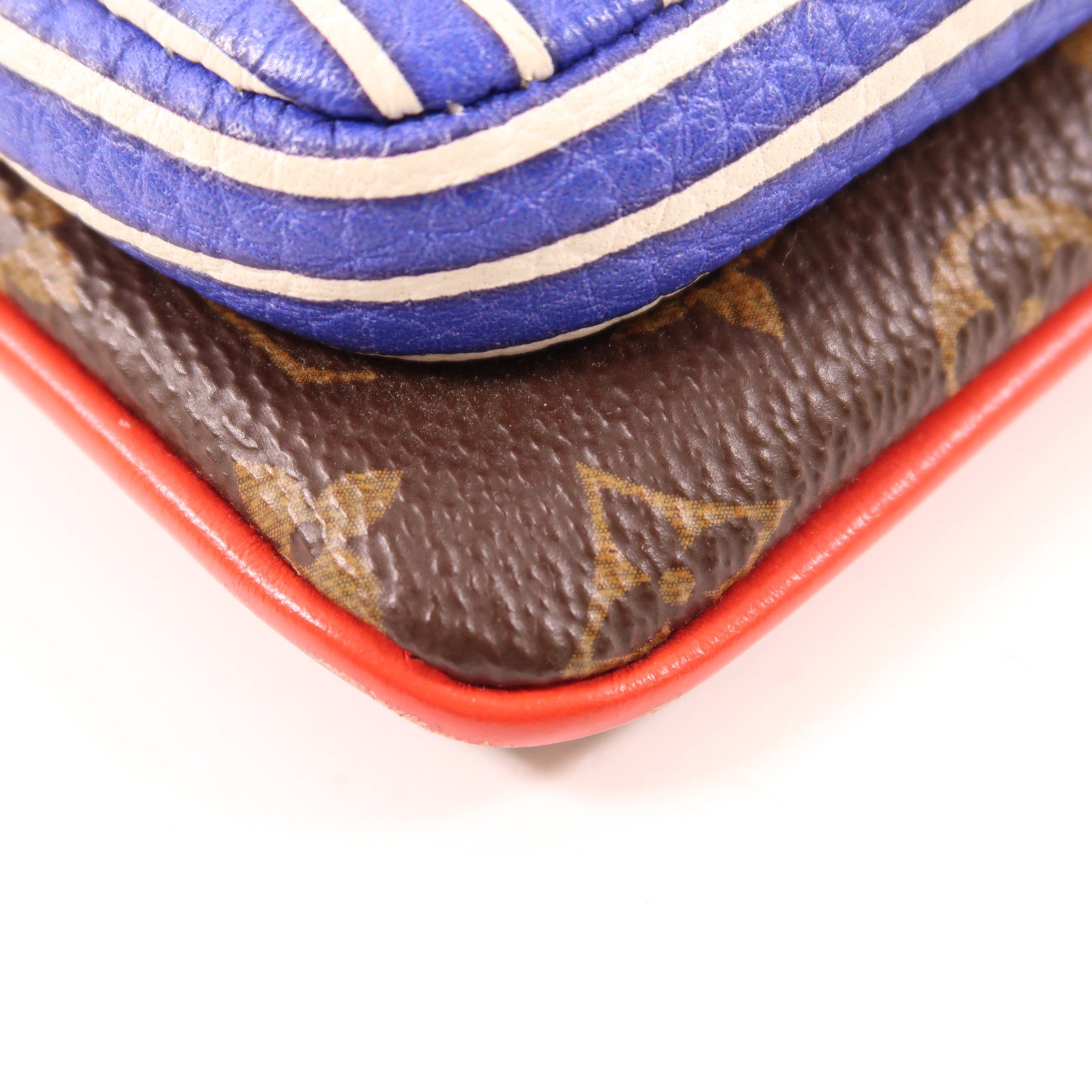 LOUIS VUITTON LV GHW Patchwork Pochette A4 Clutch Bag M69690 Monogram Brown