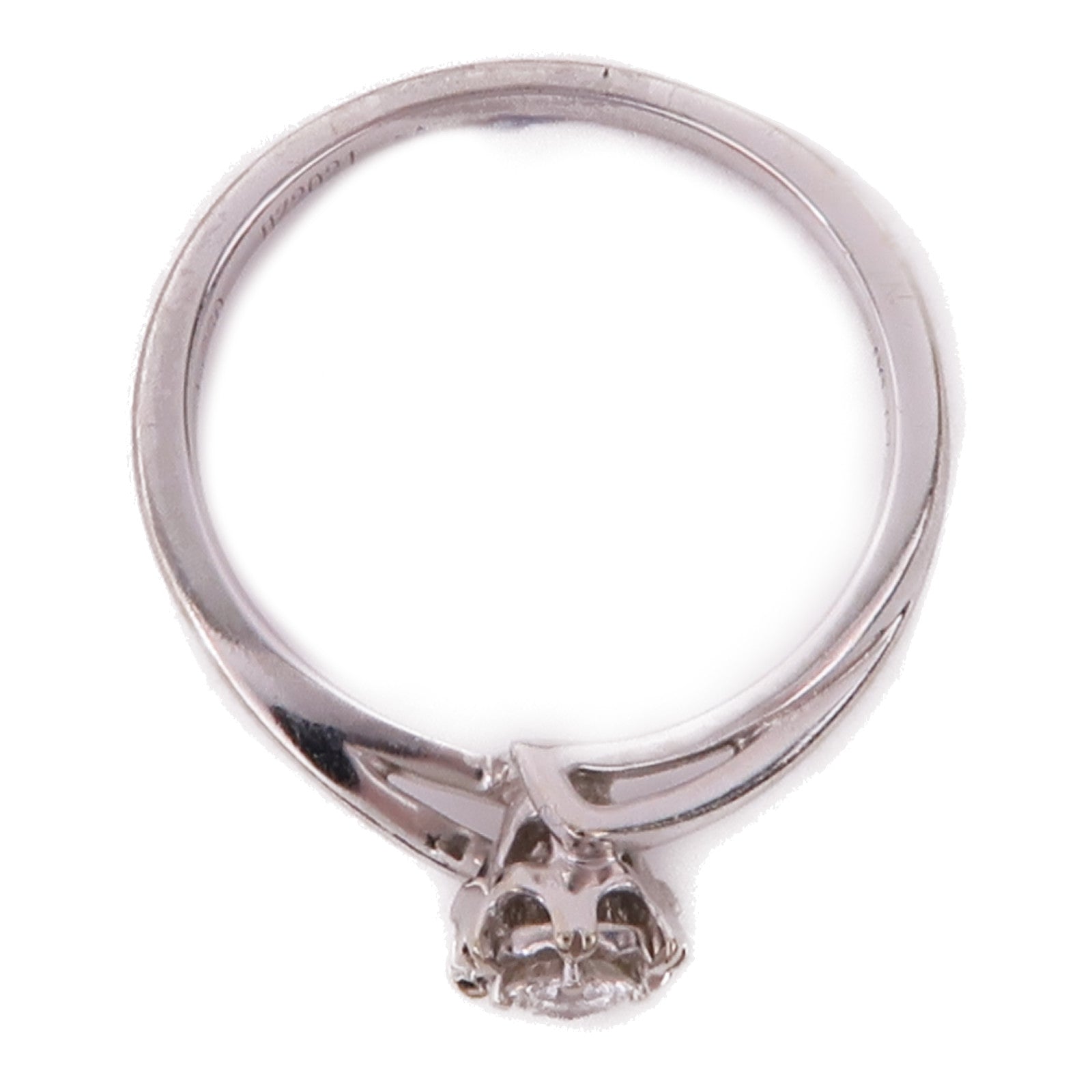 JEWELRY 【激減優惠】18K白金Diamond Ring鑽石戒指US#3.75