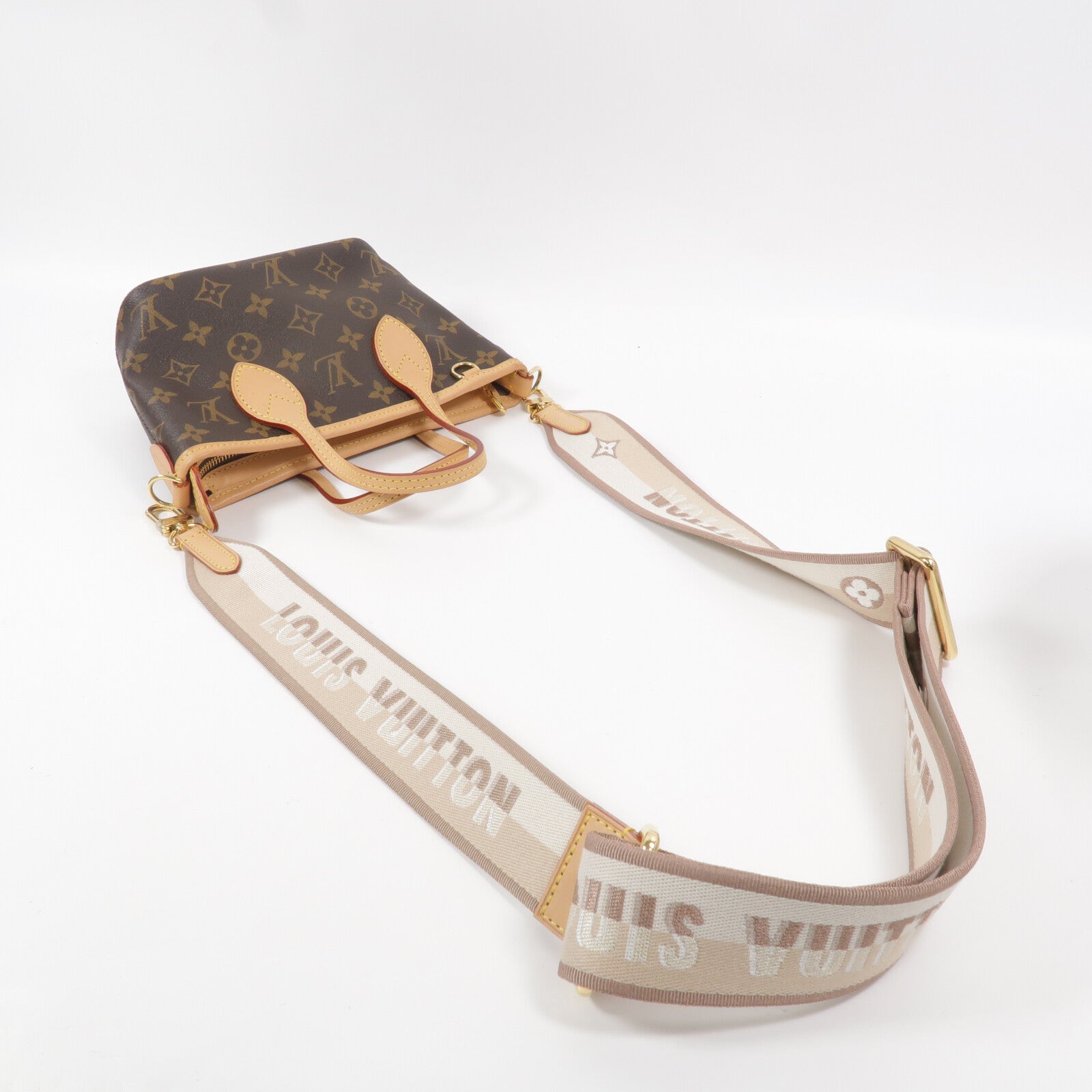 LOUIS VUITTON Monogram Neverfull BB手挽肩背兩用袋