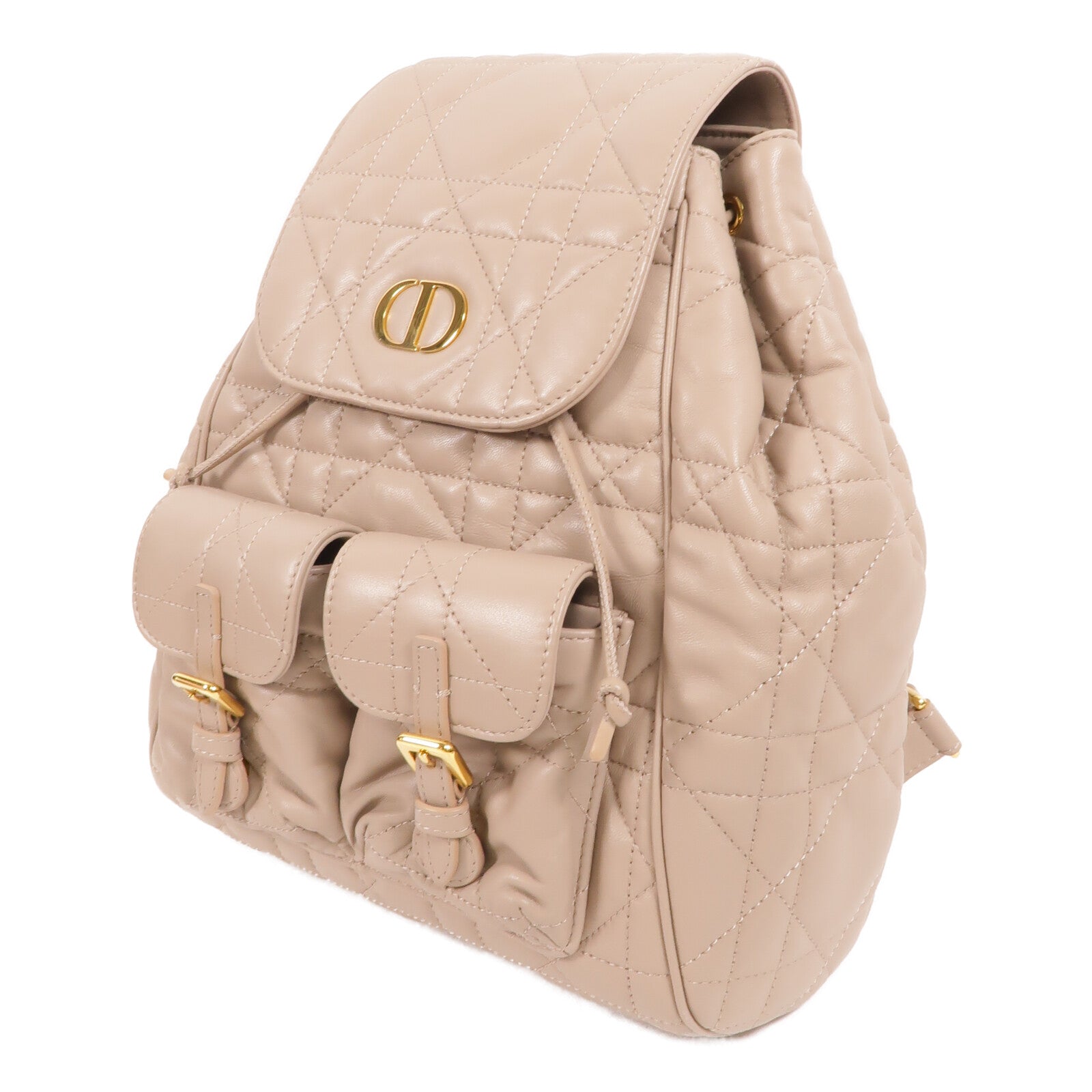Dior 羊皮皮革Medium Dior Caro Backpack背包