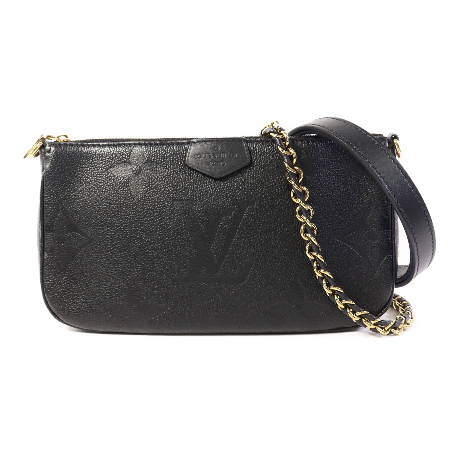 LOUIS VUITTON 【激減優惠】Monogram Empreinte Multi Pochette Accessoires手挽肩背兩用袋