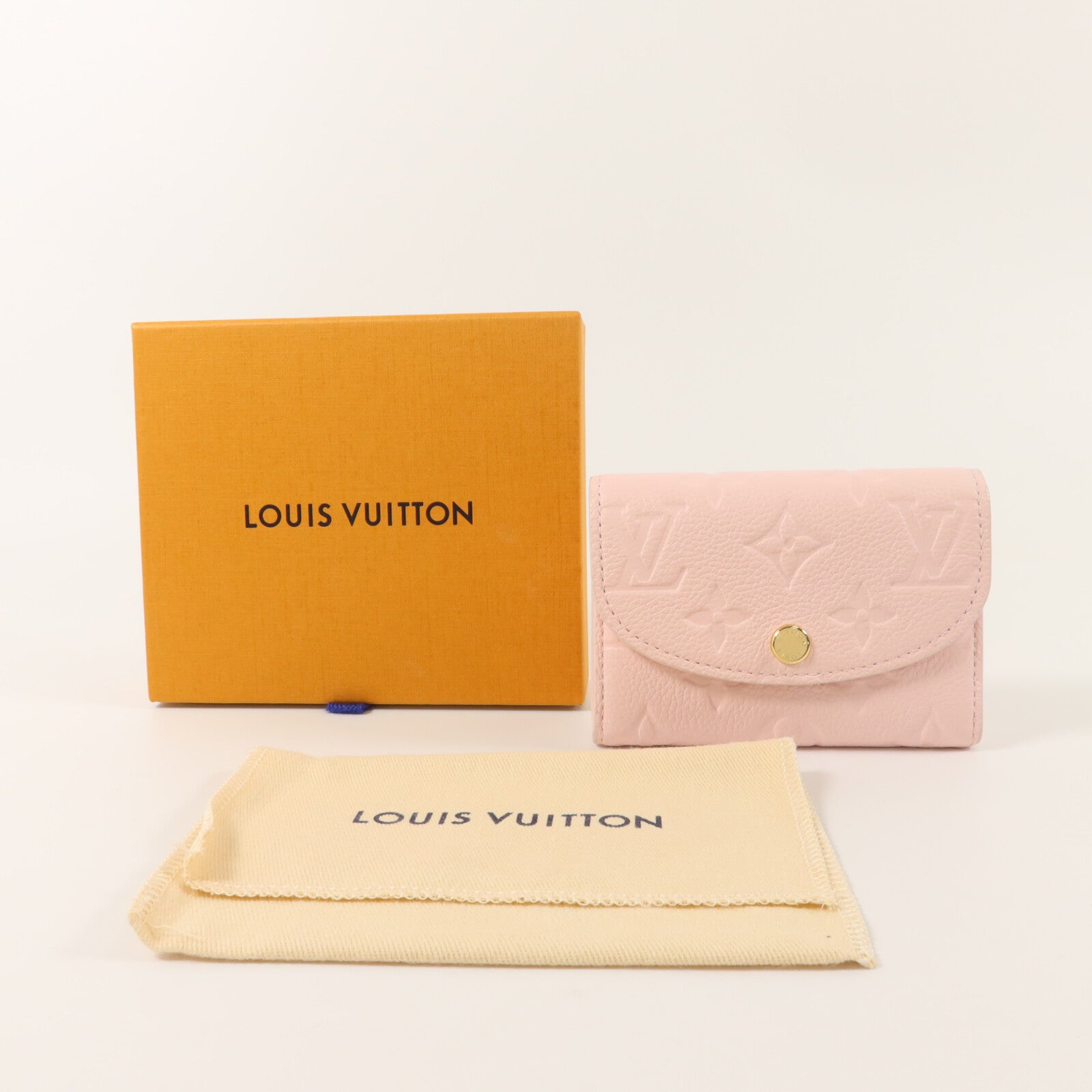 LOUIS VUITTON Monogram Empreinte Rosalie Coin Purse零錢包