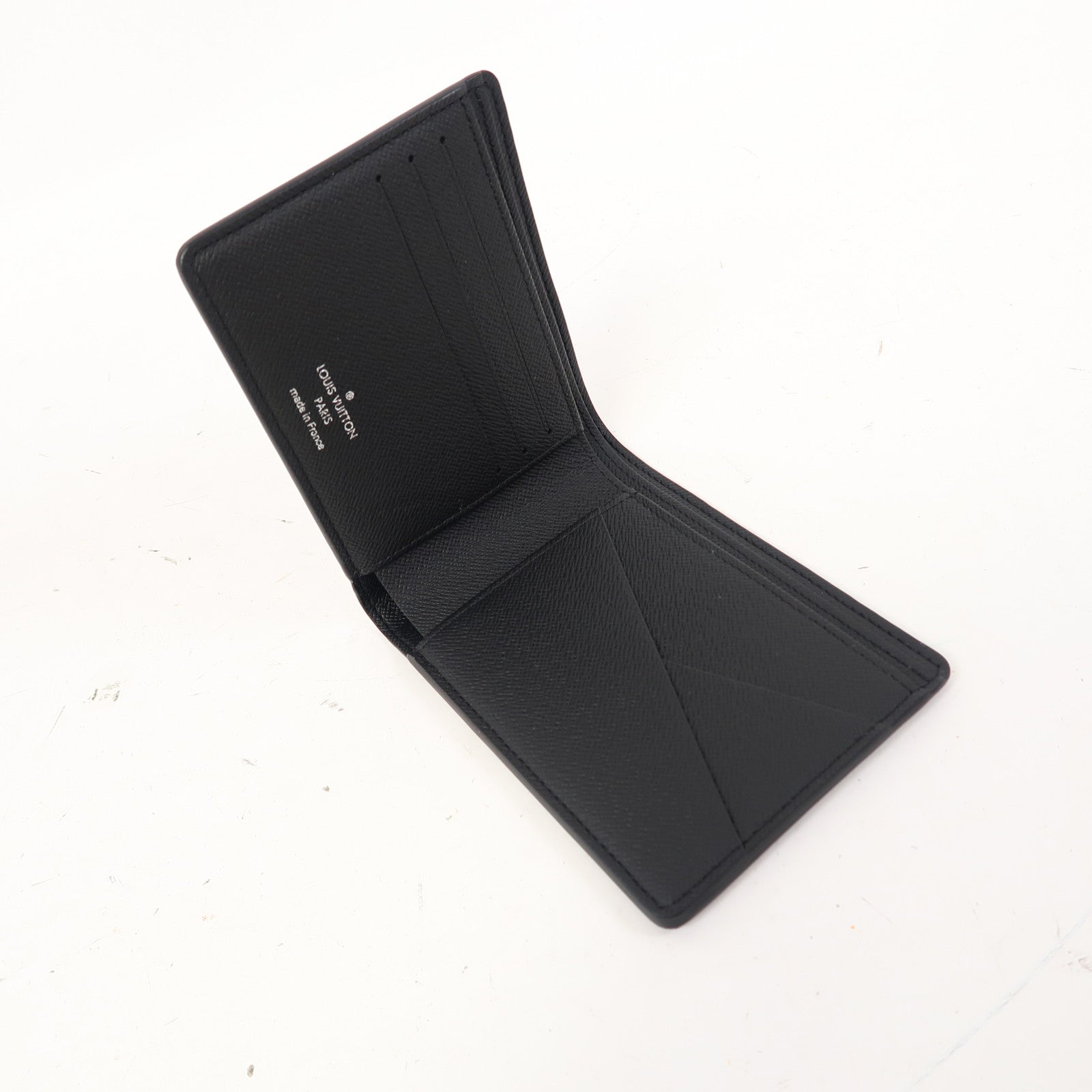 LOUIS VUITTON Monogram Eclipse Multiple Wallet錢包黑色