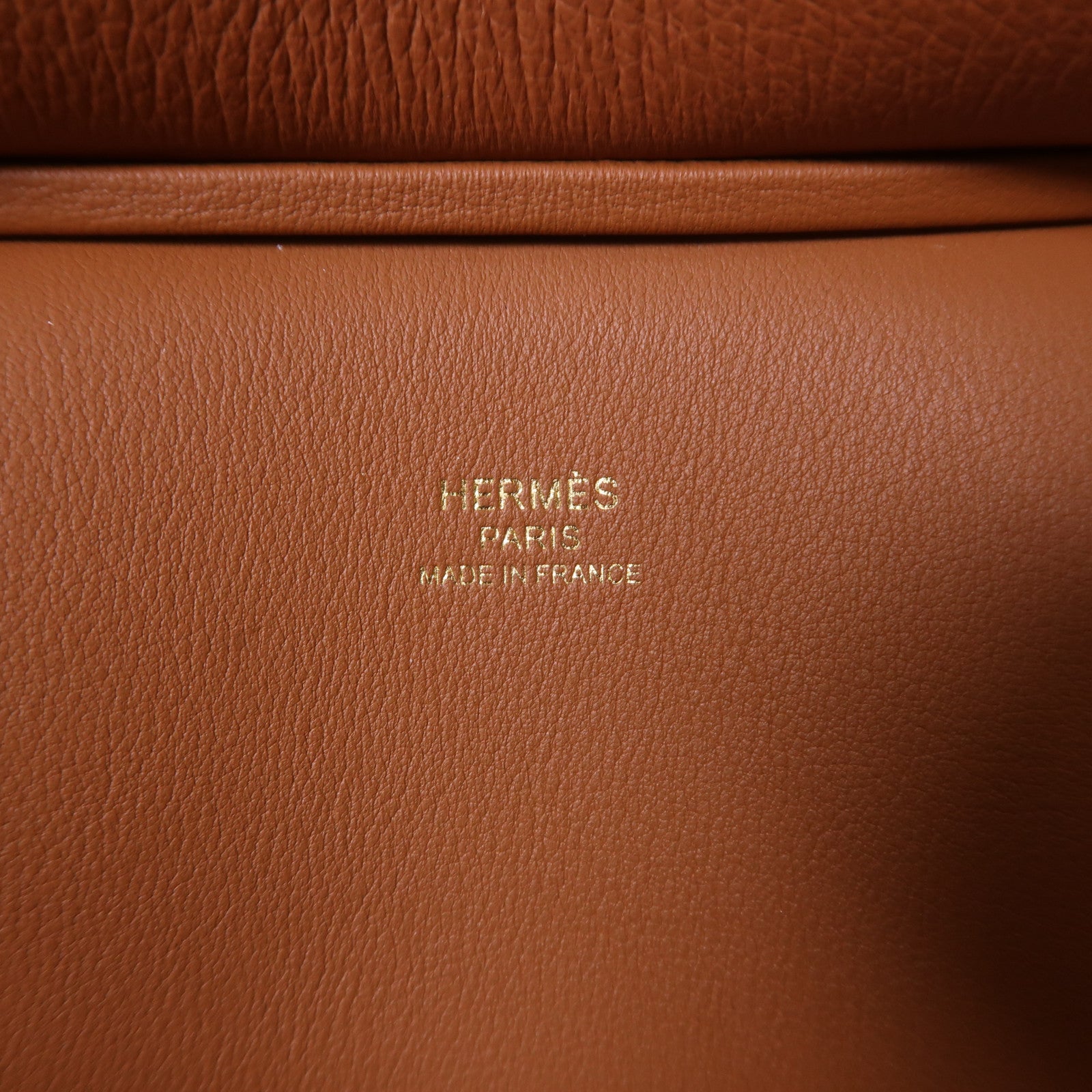 HERMES Evercolor皮革Jypsiere Mini金扣肩背袋Gold