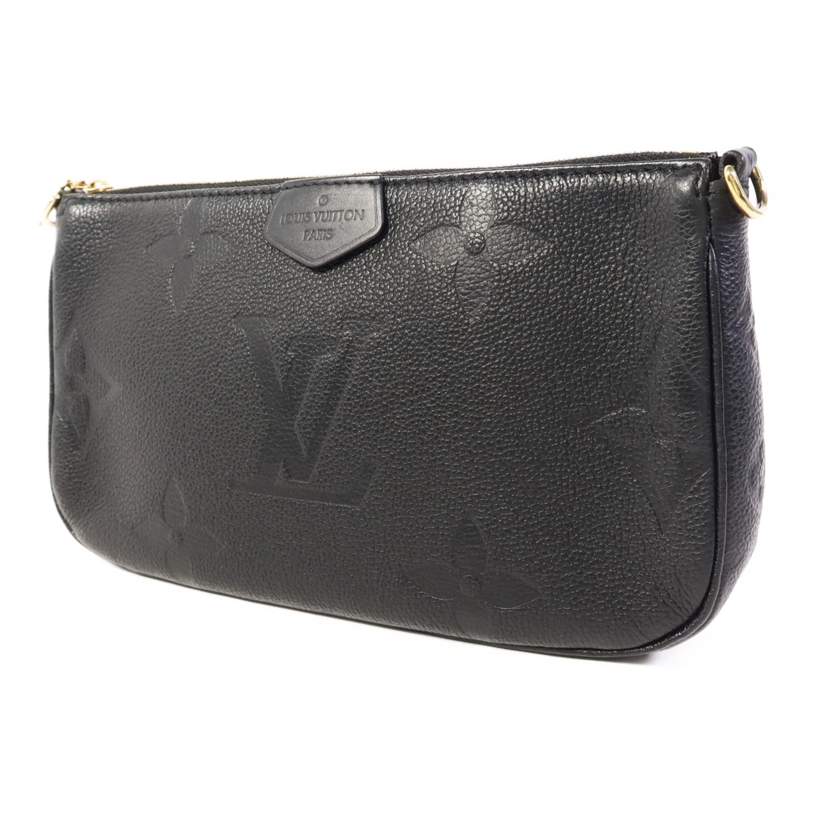 LOUIS VUITTON Monogram Empreinte Multi Pochette Accessoires手挽肩背兩用袋
