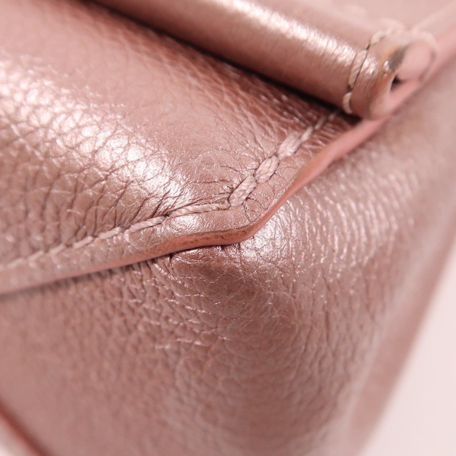 LOUIS VUITTON 牛皮皮革Lockme BB銀扣手挽肩背兩用袋