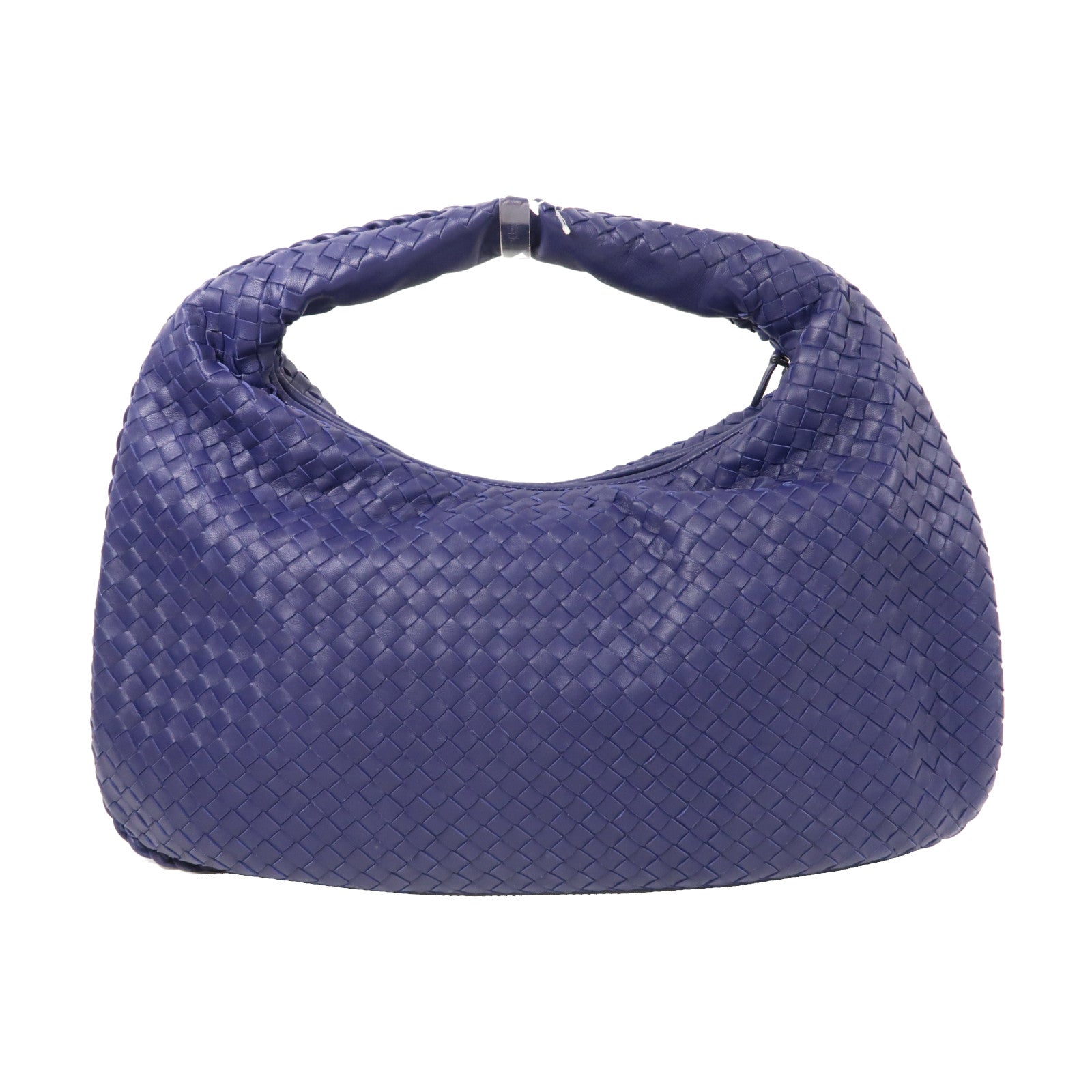 BOTTEGA VENETA 織紋皮革Hobo肩背袋紫色