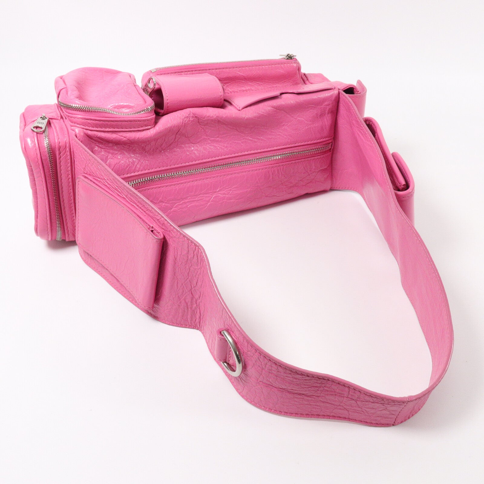 BALENCIAGA 牛皮皮革Super Busy XS Shoulder Bag肩背袋