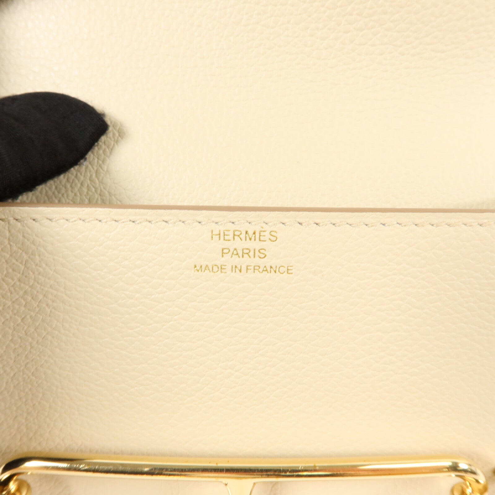HERMES Evercolor皮革Roulis Slim錢包Nata