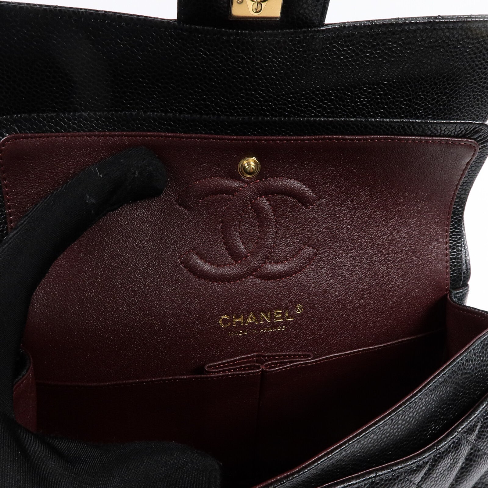 CHANEL 牛皮皮革Classic 23鏈帶肩背袋