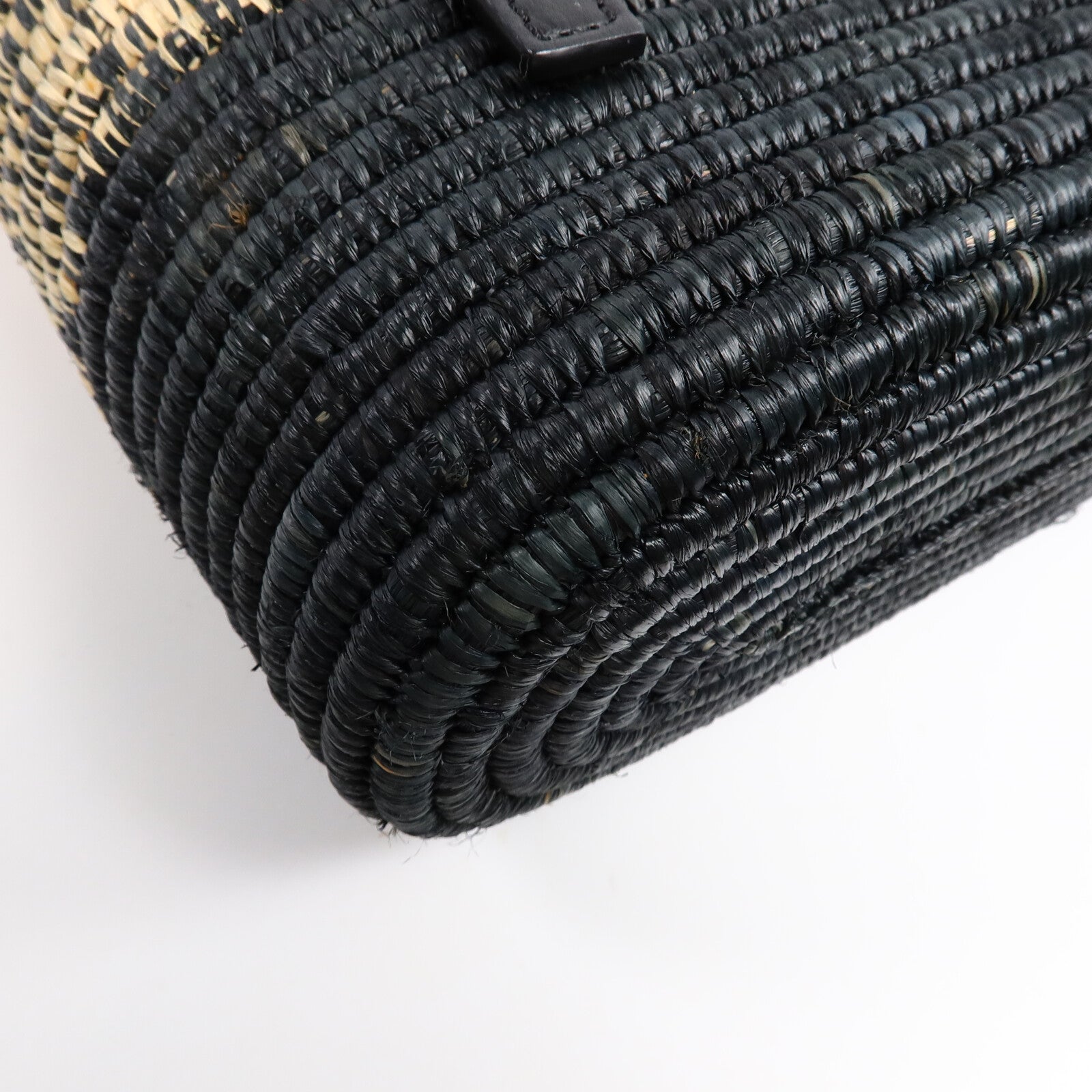 LOEWE 藤料Small Square Basket Bag手挽袋