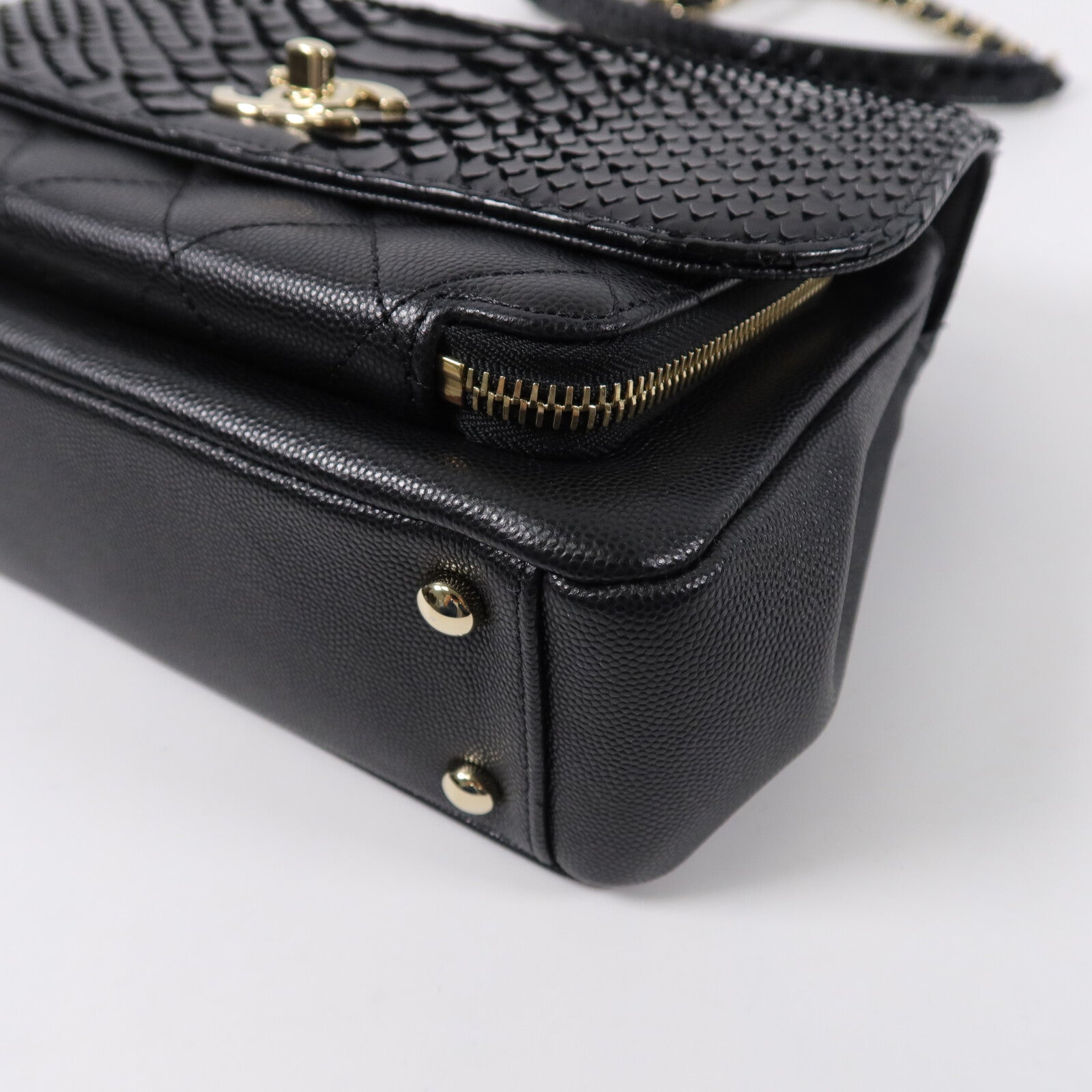 CHANEL 珍稀皮革Business Affinity手挽肩背兩用袋