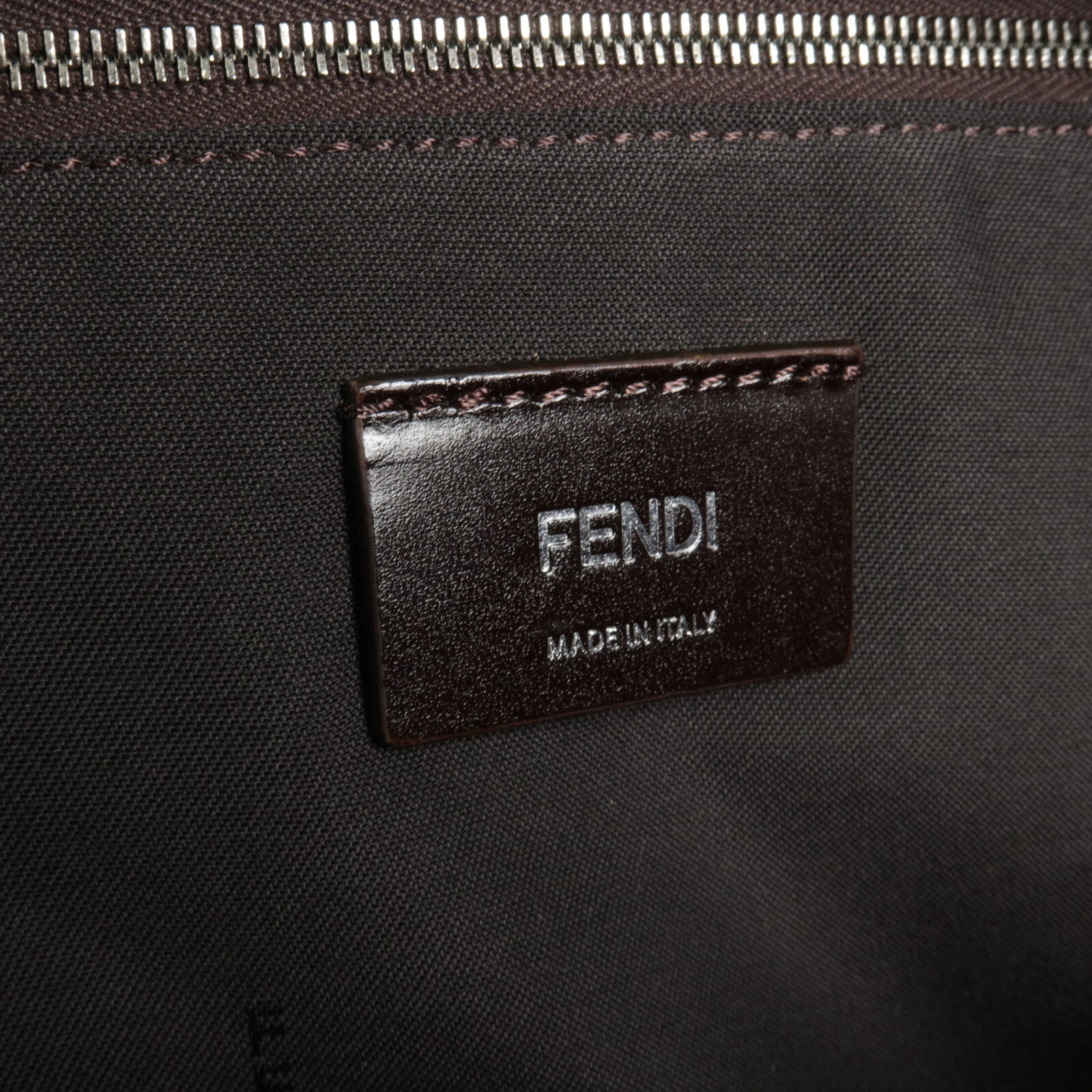 FENDI 塗層帆布Chiodo Backpack背包
