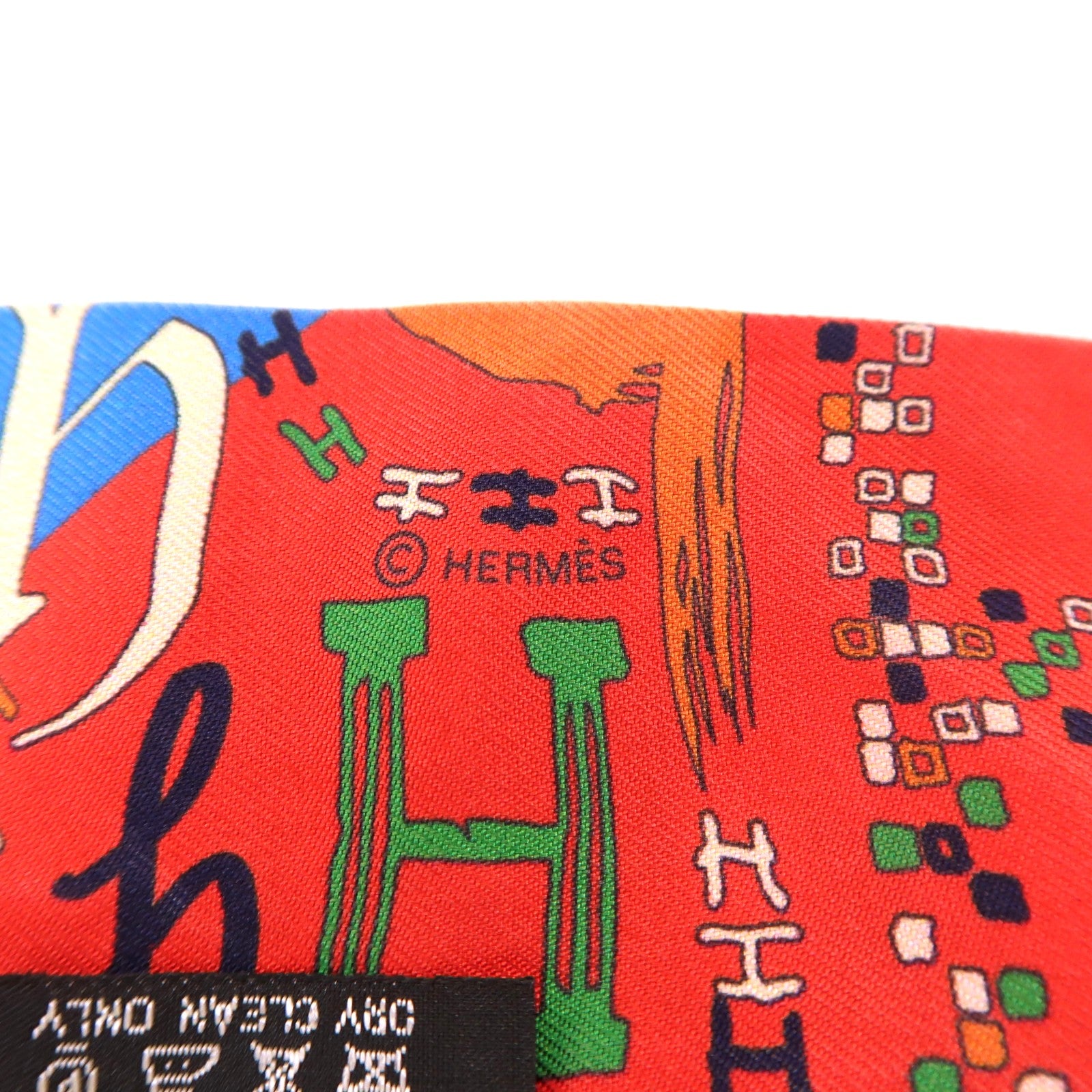 HERMES 絲質Twilly絲巾