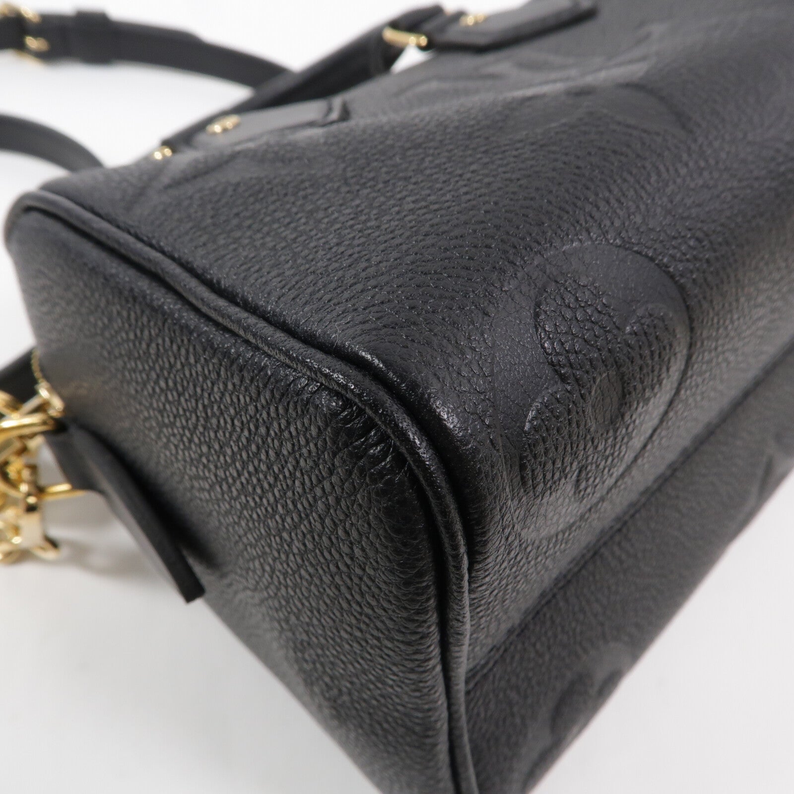 LOUIS VUITTON Monogram Empreinte Speedy Bandouliere 20 手挽肩背兩用袋
