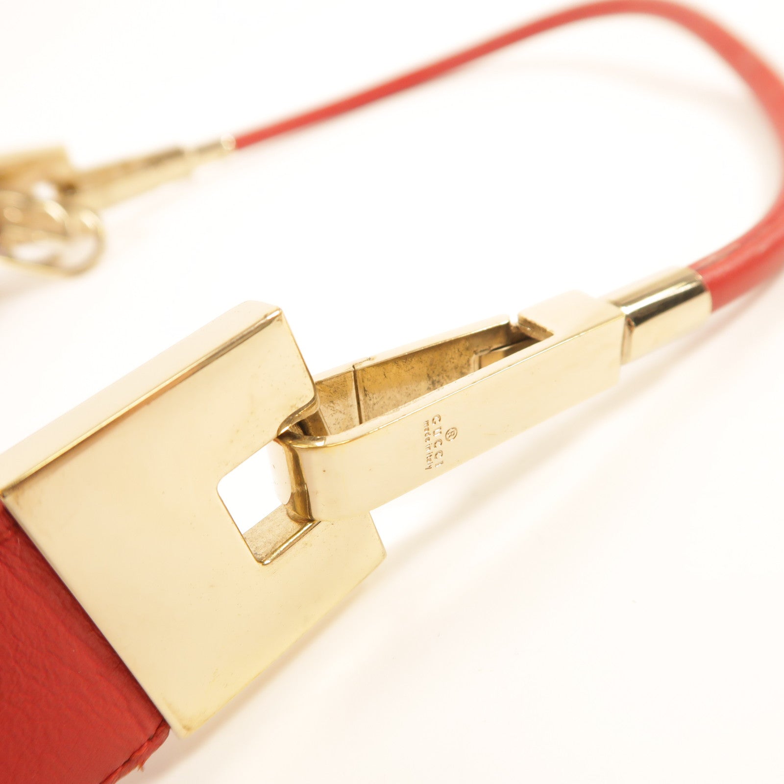 GUCCI 【激減優惠】牛皮皮革Shoulder Bag金扣肩背袋