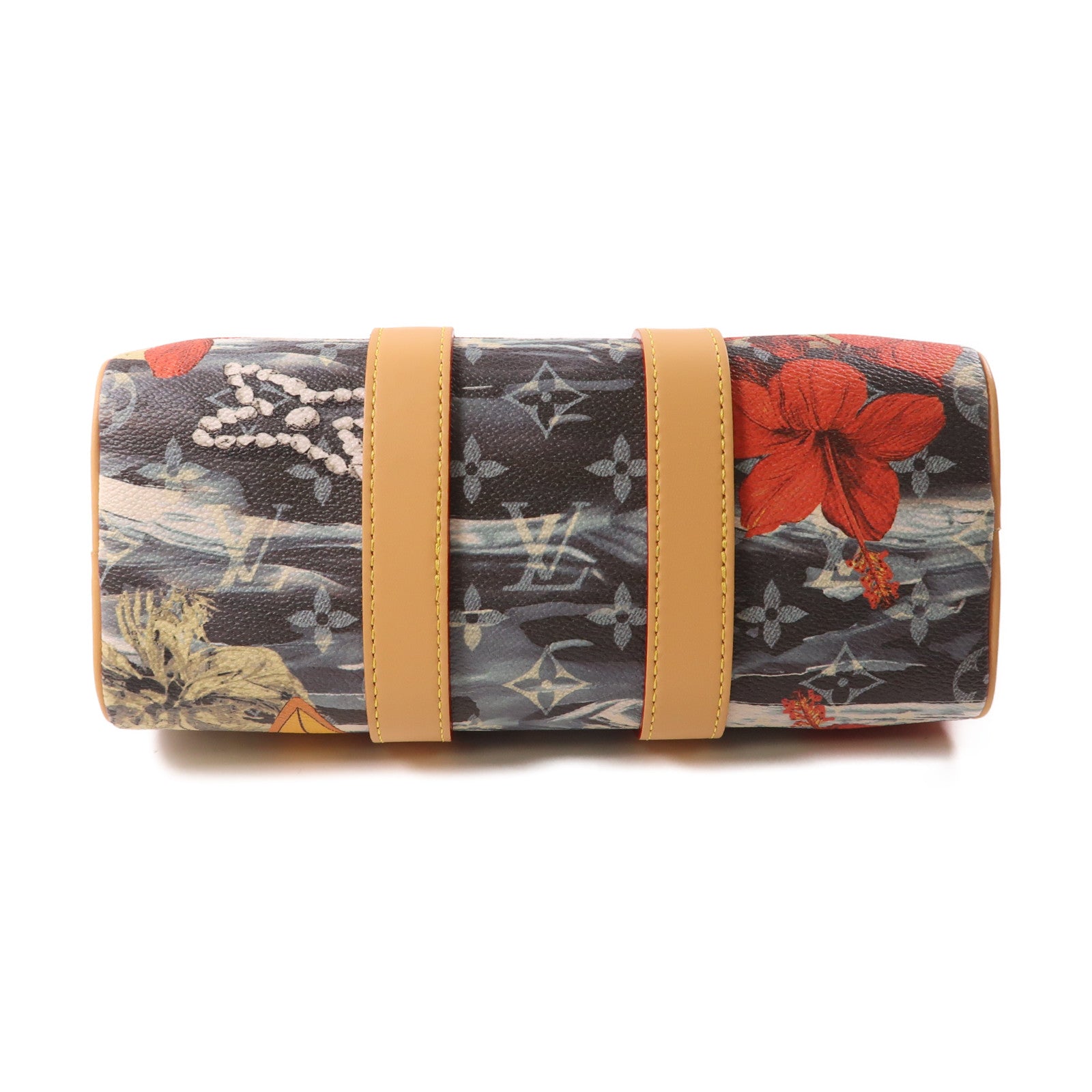 LOUIS VUITTON 【激減優惠】Monogram Surfin Keepall Bandouliere 25金扣手挽肩背兩用袋彩色
