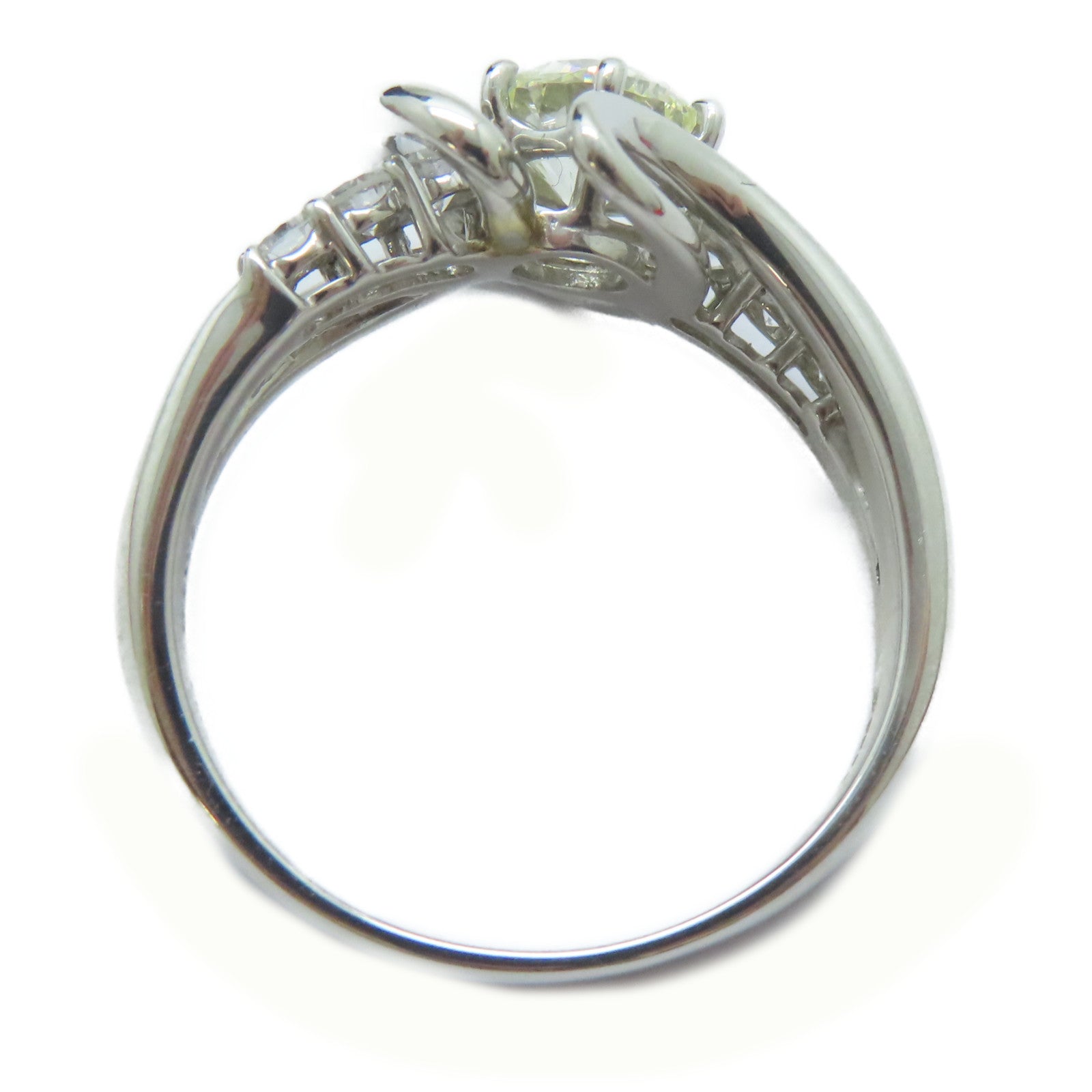 JEWELRY 【激減優惠】PT900鉑金Diamond Ring1.012ct鑽石/0.35ct鑚石戒指US#8.75