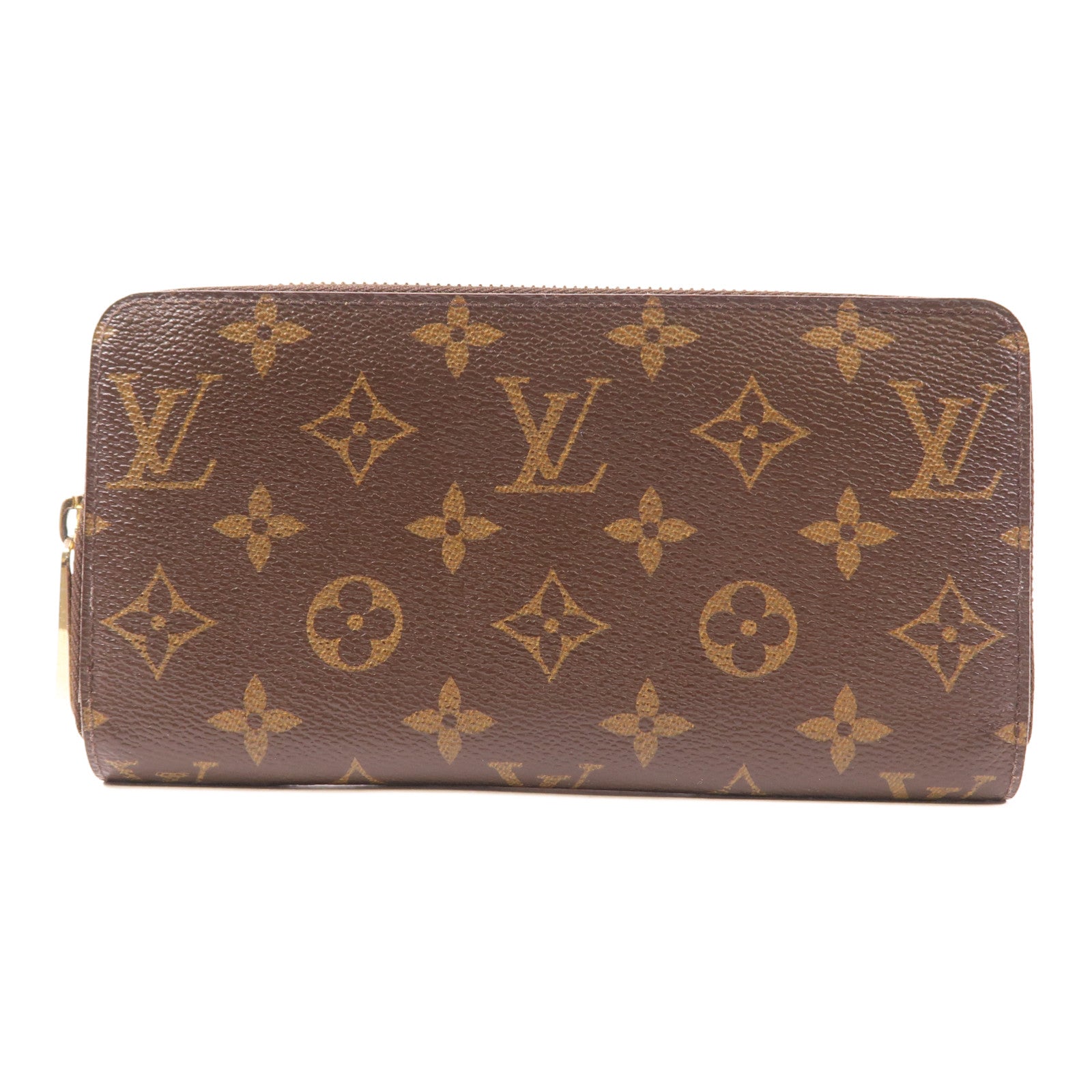LOUIS VUITTON Monogram Zippy Wallet金扣長錢包