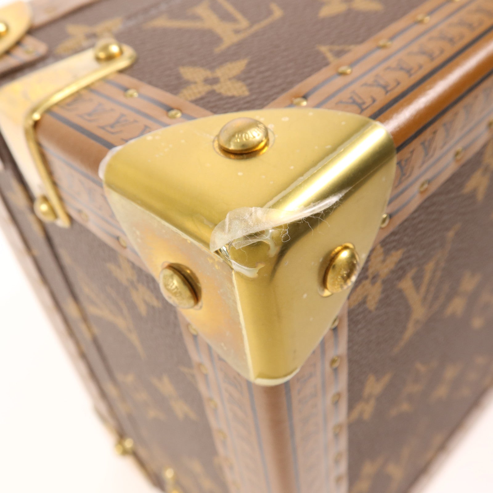 LOUIS VUITTON Monogram Coffret 8 Montres金扣箱子