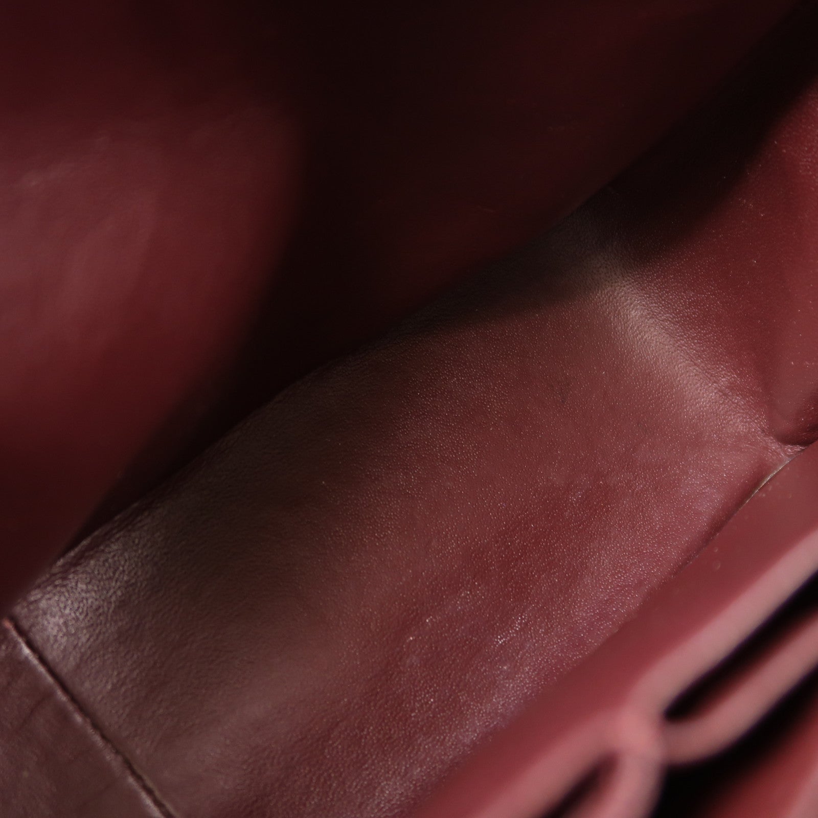 CHANEL 羊皮皮革Large Classic銀扣鏈帶肩背袋