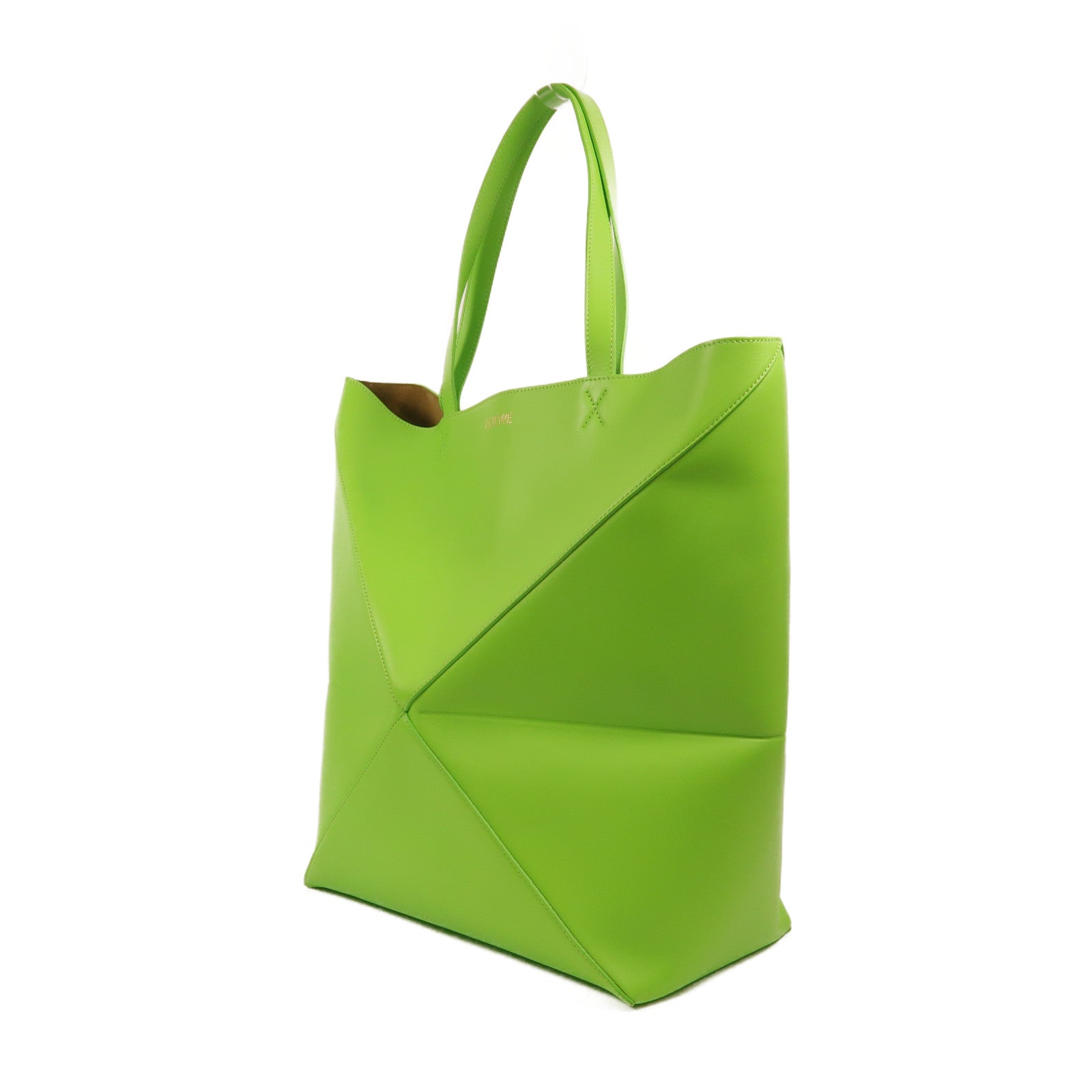 LOEWE 牛皮皮革Puzzle Fold Tote肩背袋
