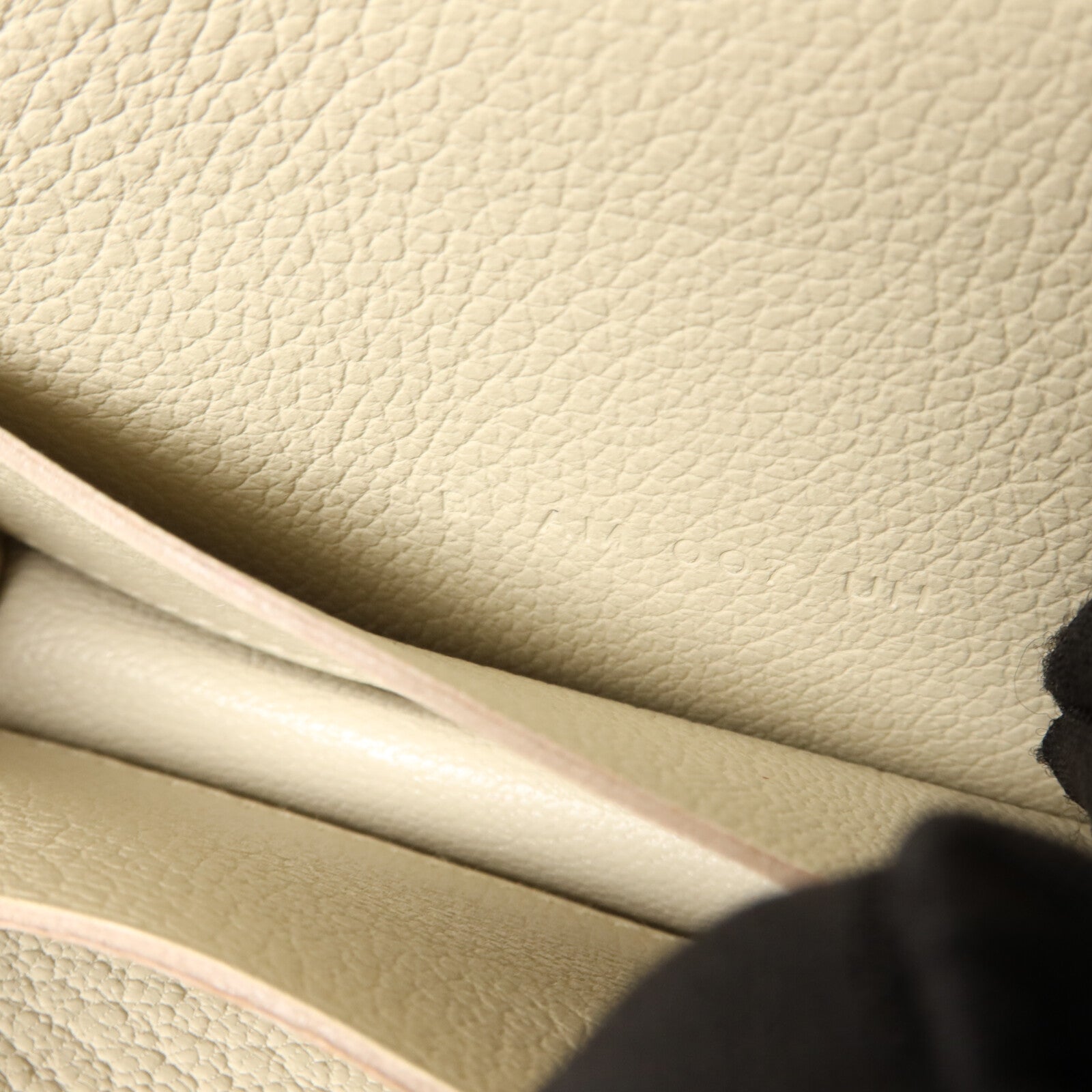 HERMES Evercolor皮革Roulis Slim錢包Nata