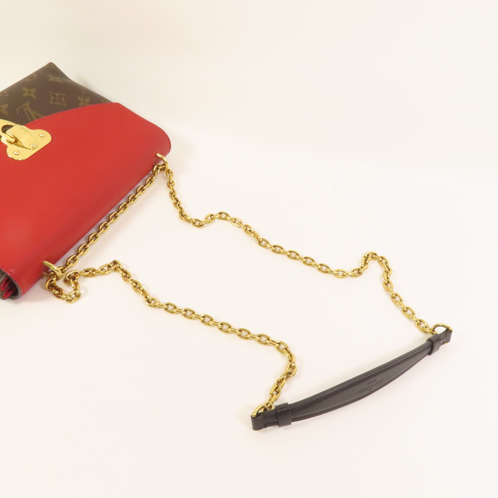 LOUIS VUITTON Monogram Saint Placide金扣肩背袋