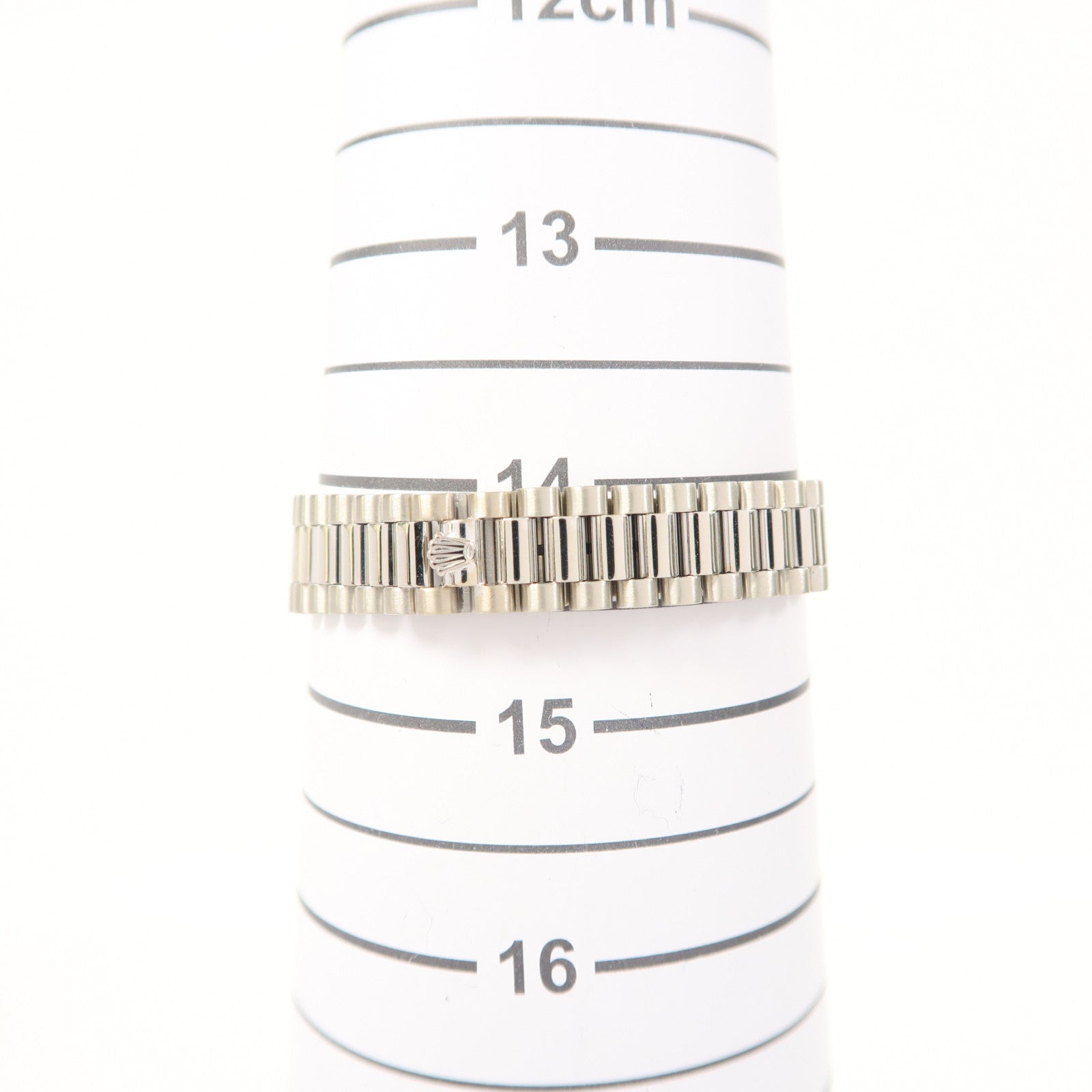 ROLEX Datejust18K白金不鏽鋼手錶自動機芯銀色