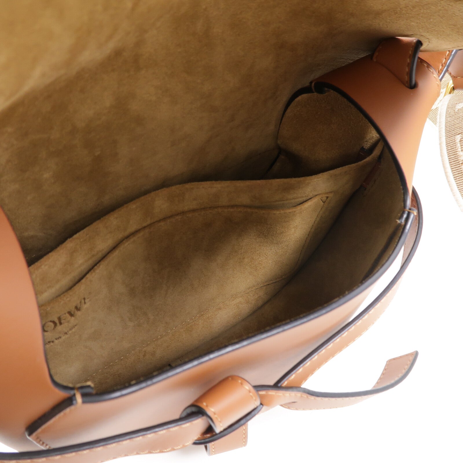 LOEWE 牛皮皮革Gate Small肩背袋
